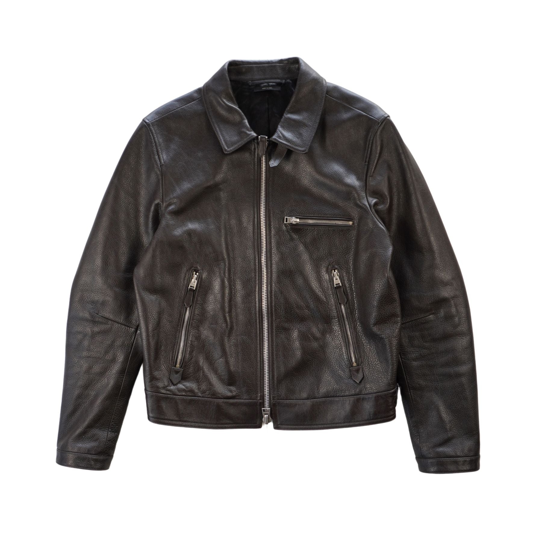 Tom Ford Leather Jacket - Men's 52