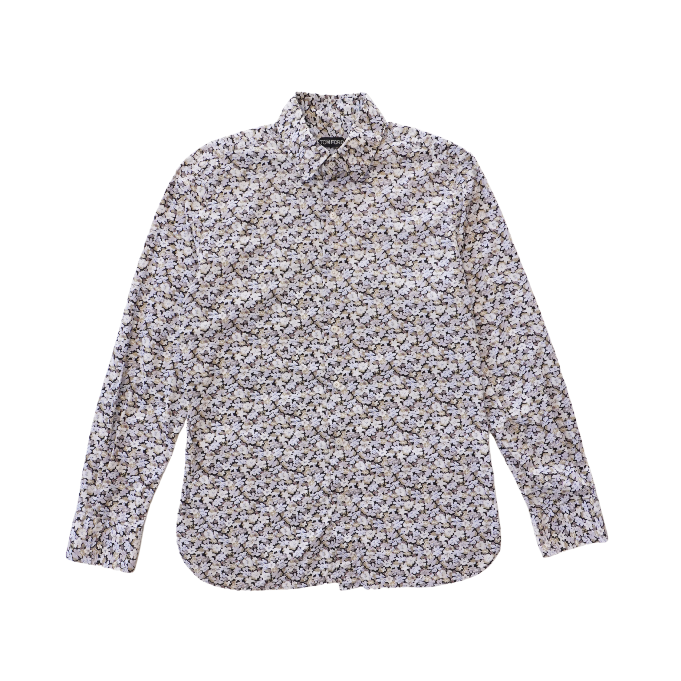 Tom Ford Floral Button Down Shirt - Men's 41/16