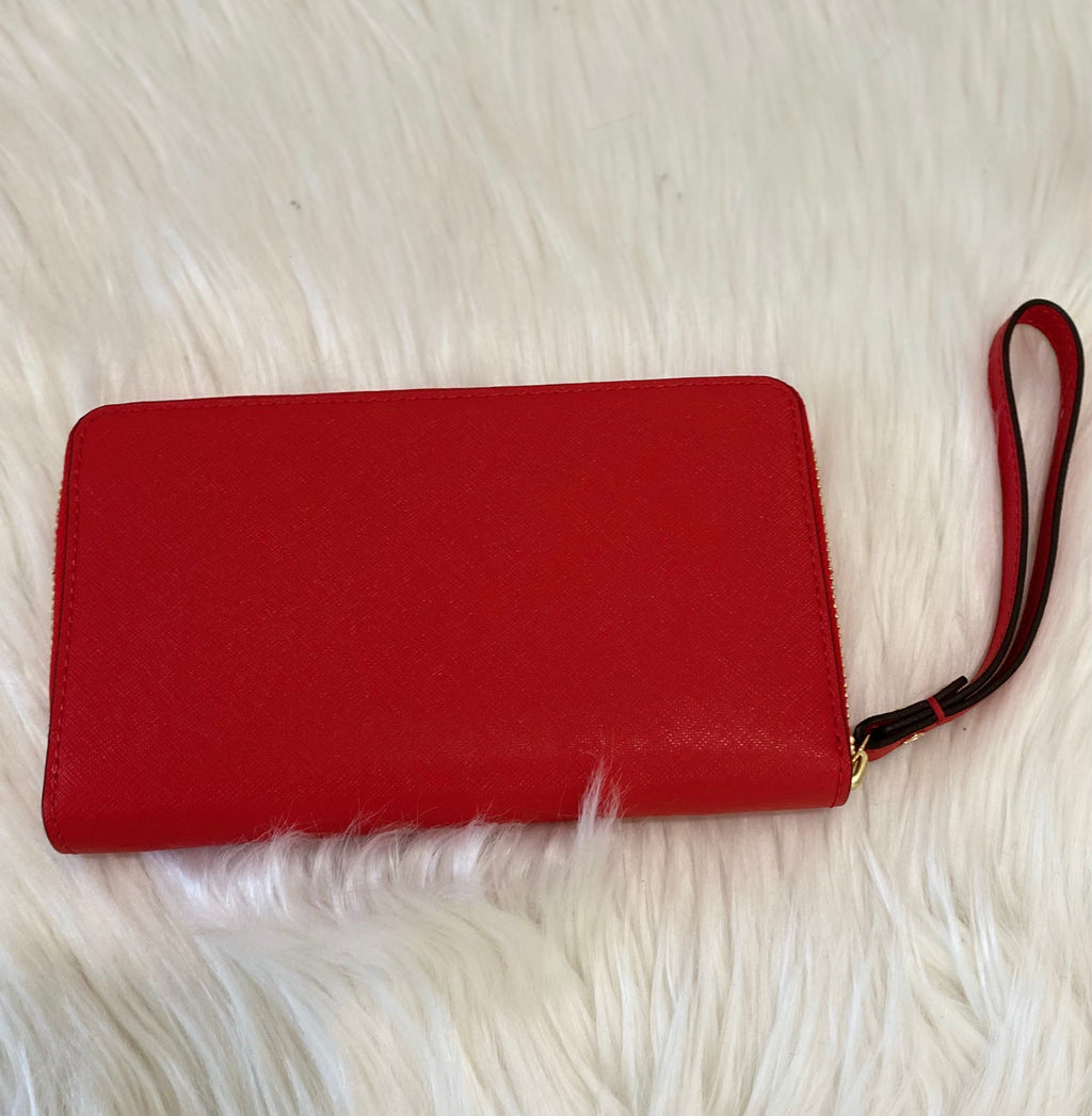 TORY BURCH CONTINENTAL ZIP WALLET/WRISTLET