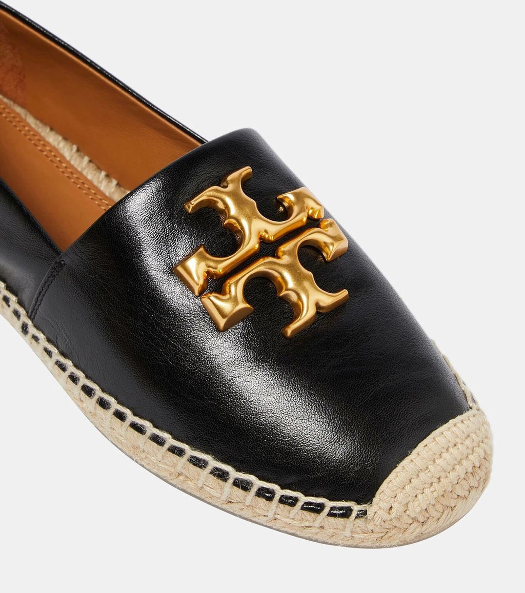 TORY BURCH ELEANOR LEATHER ESPADRILLES