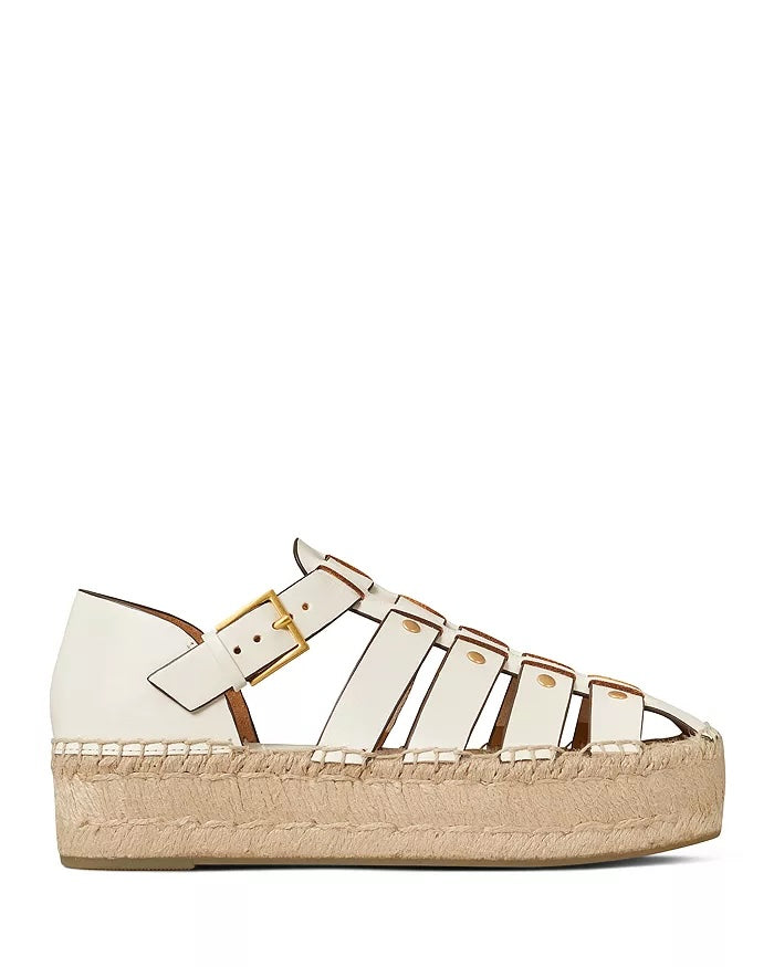 TORY BURCH FISHERMAN PLATFORM ESPADRILLES