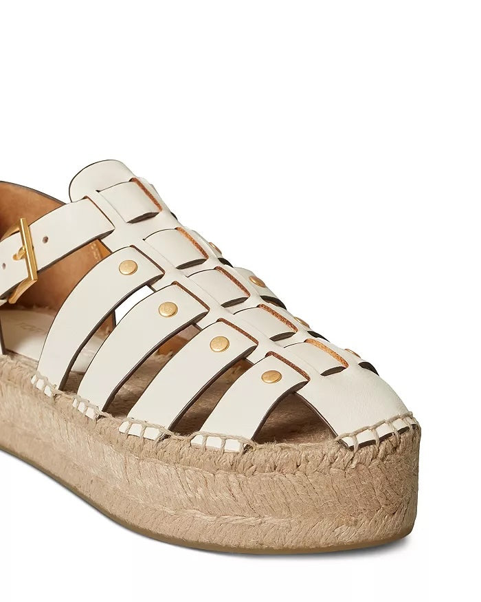 TORY BURCH FISHERMAN PLATFORM ESPADRILLES