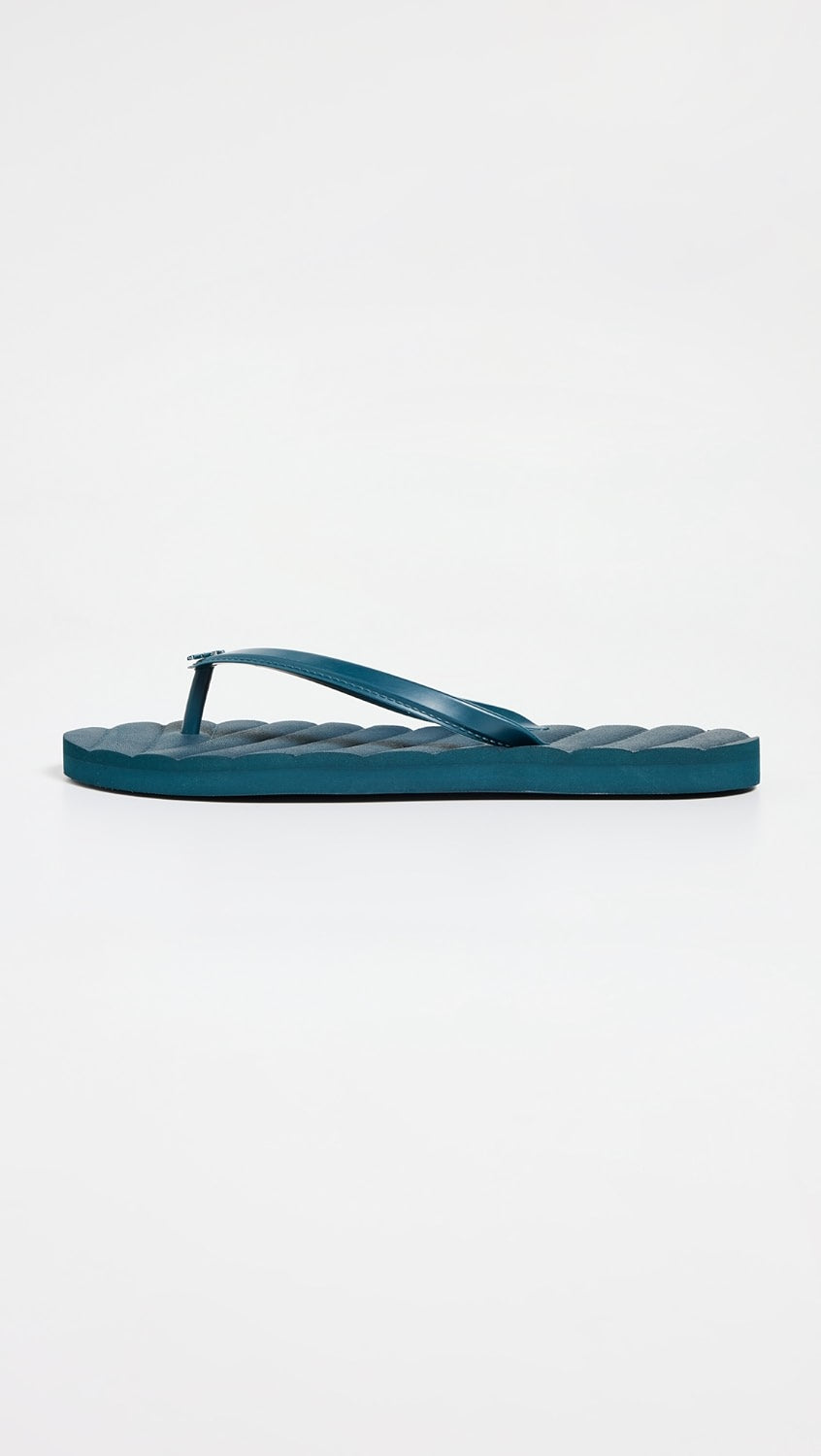 TORY BURCH KIRA QUILTED FLIP FLOP SANDALS
