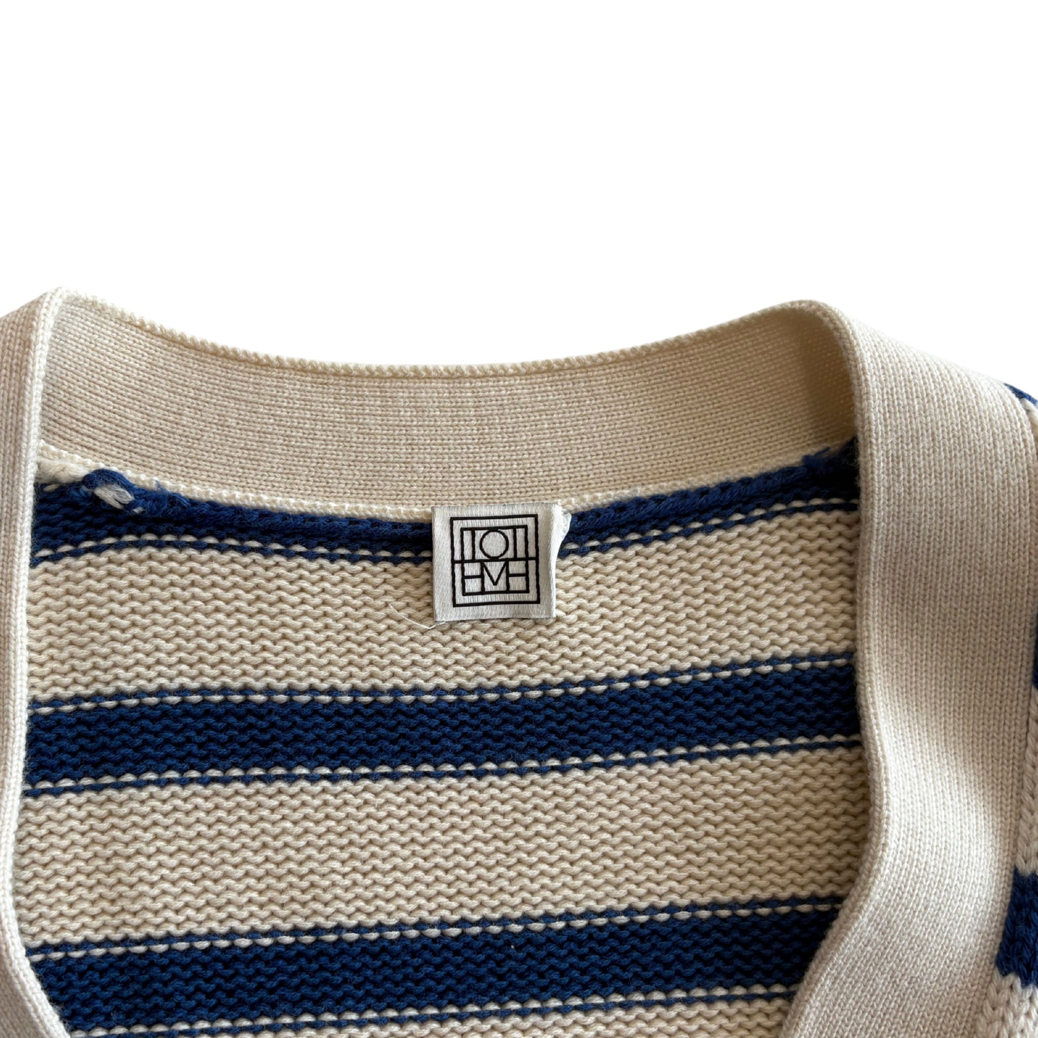 Toteme 'Signature Striped' igan - Women's S
