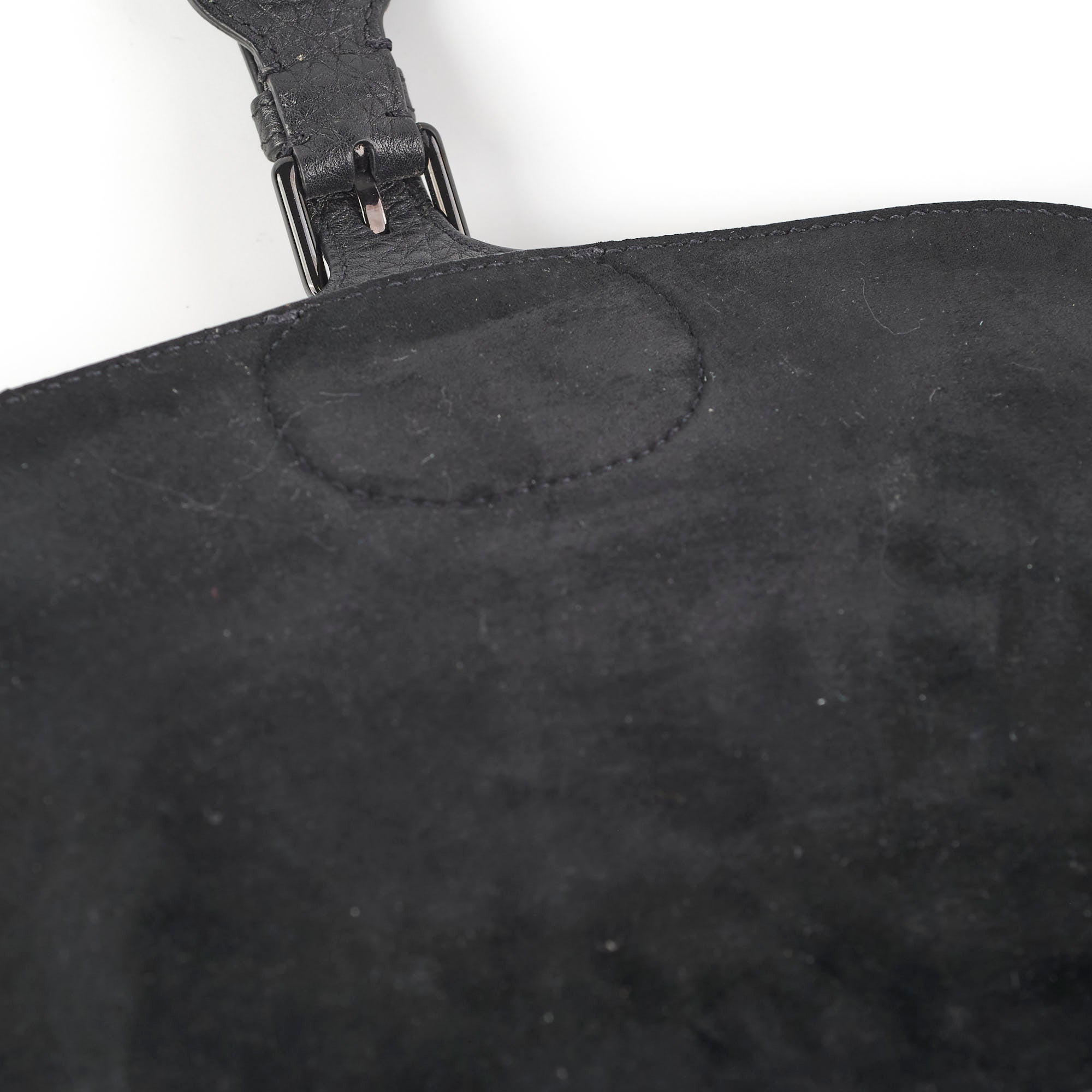 Christian Dior Grained Calfskin Medium Bobby Flap Black