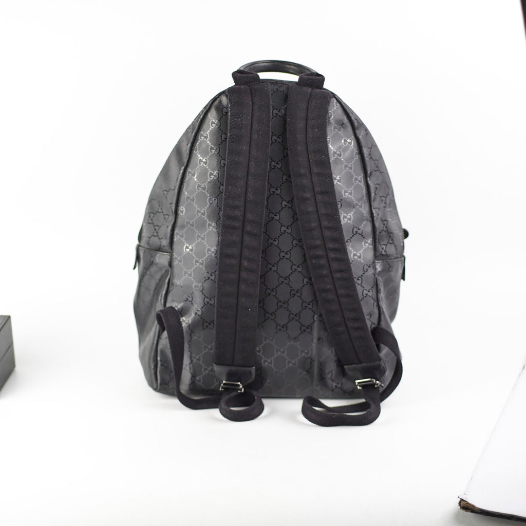 Gucci Mongoram Black Backpack