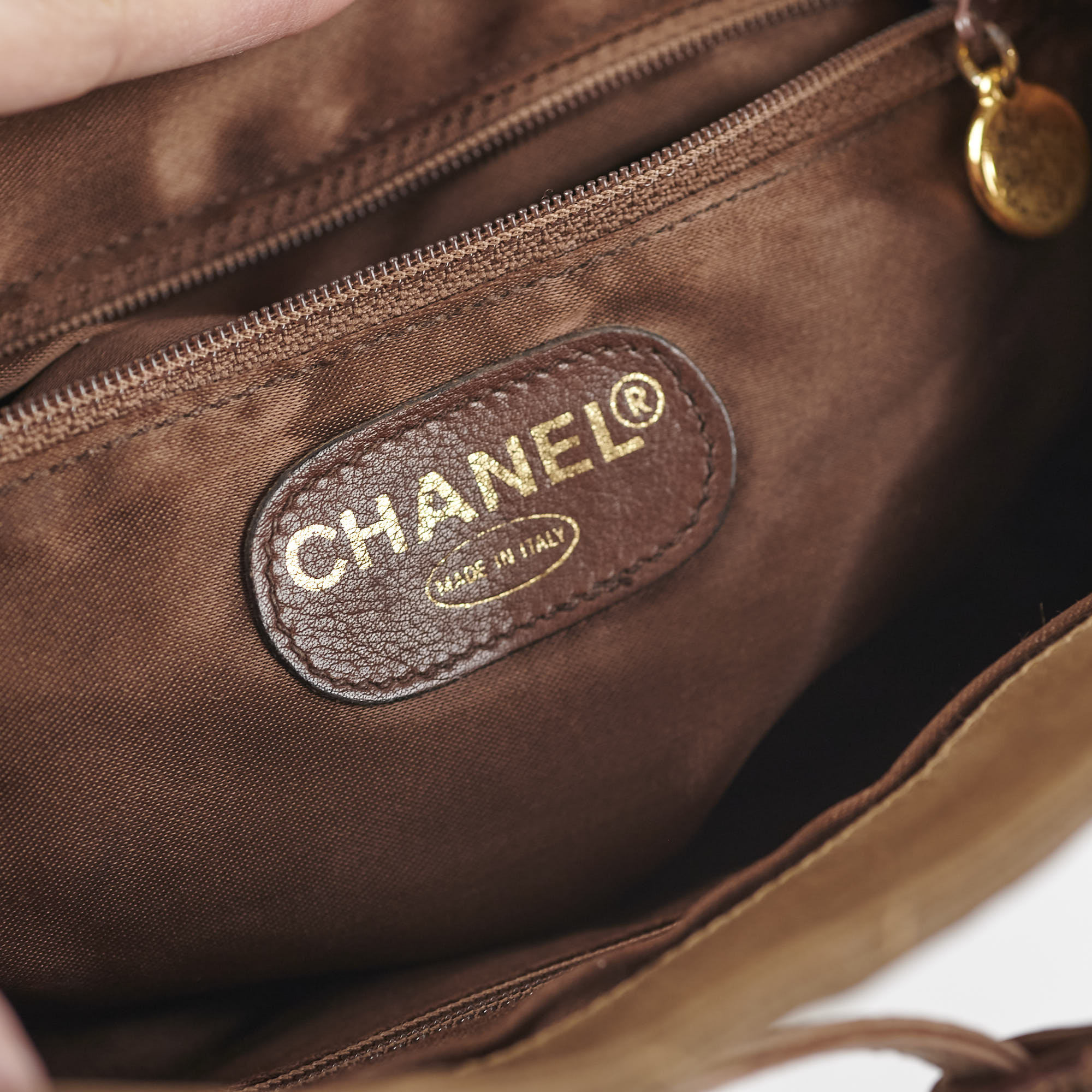 Chanel Vintage Backpack Brown - Series 3