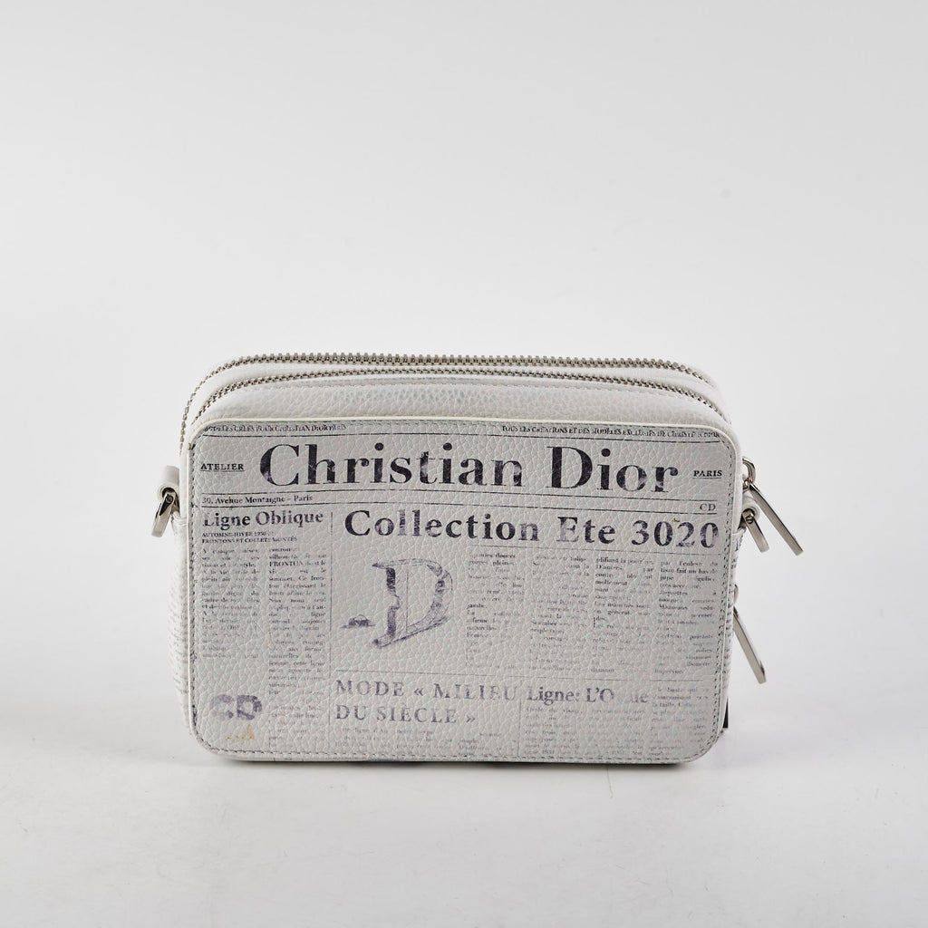 Christian Dior x Daniel Arsham Newspaper Crossbody Bag