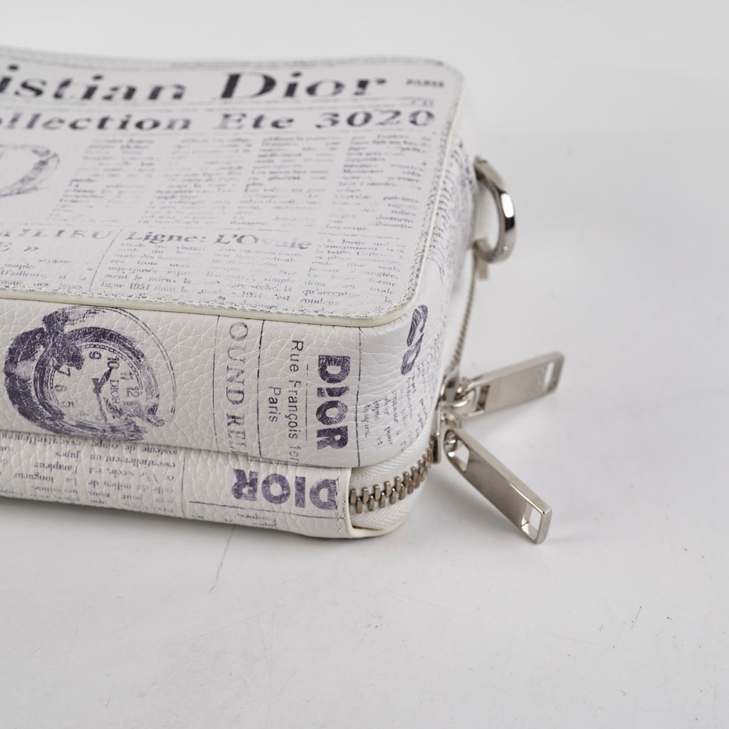 Christian Dior x Daniel Arsham Newspaper Crossbody Bag