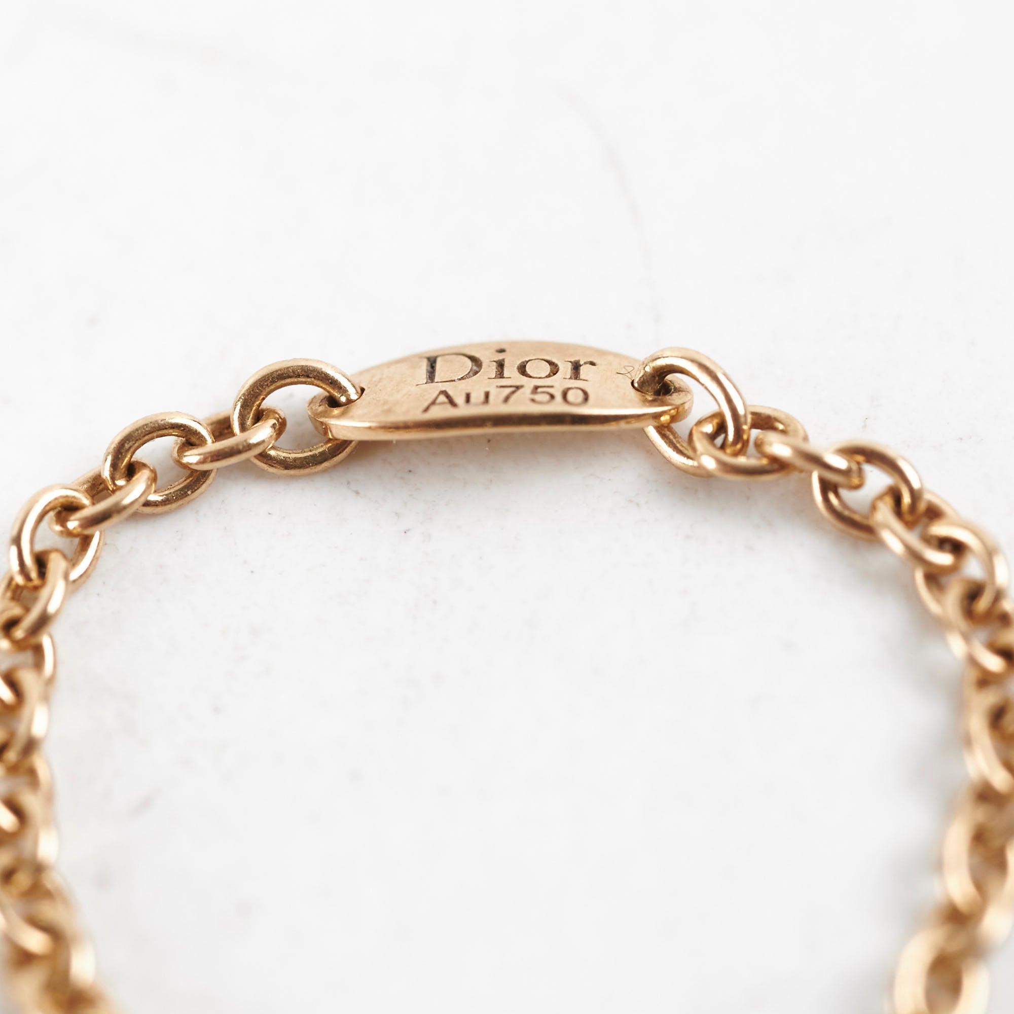 Christian Dior Rose Des Vents Ring Size 54