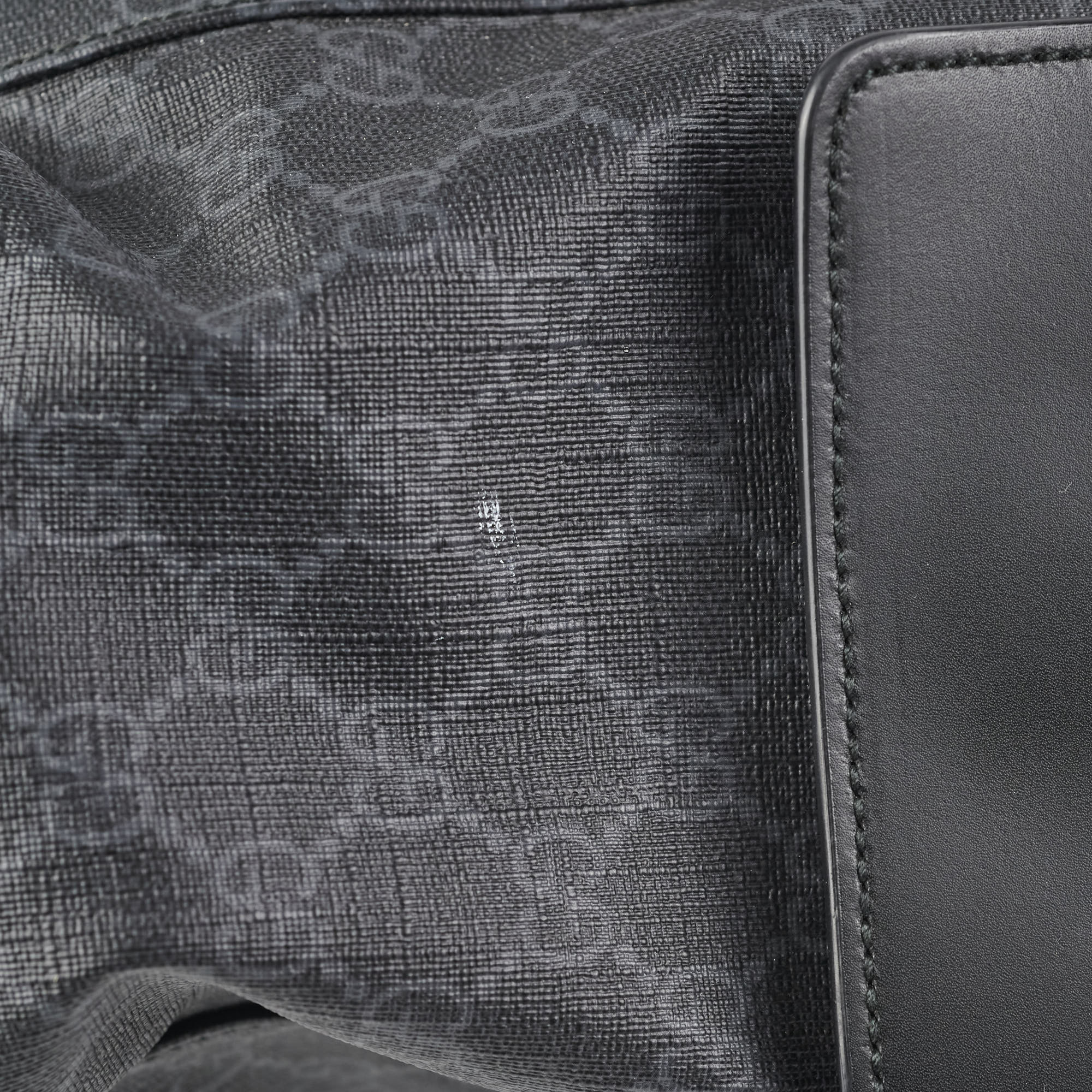 Gucci Monogram Black Men's Backpack