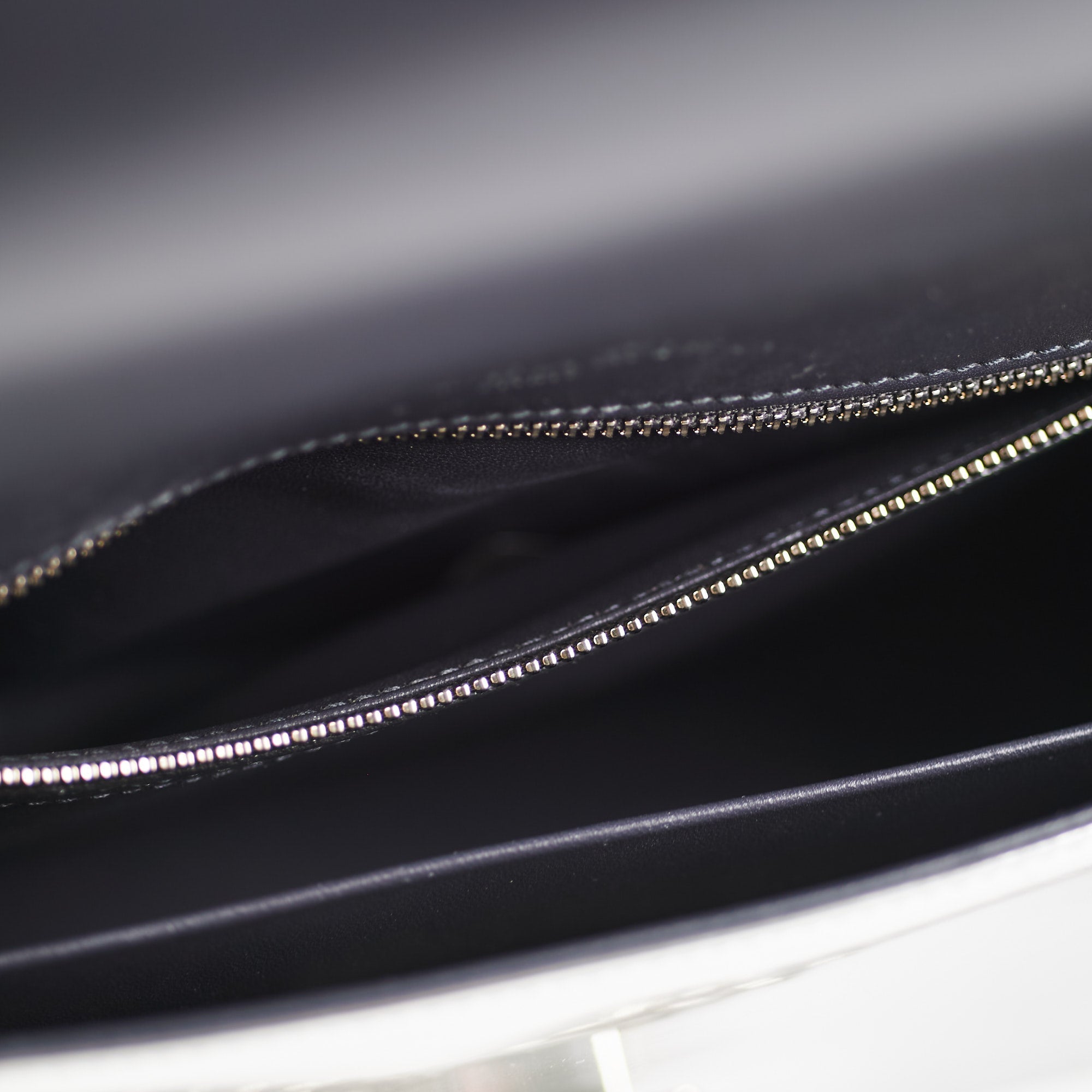 Dior Medium Diorama Metallic Silver
