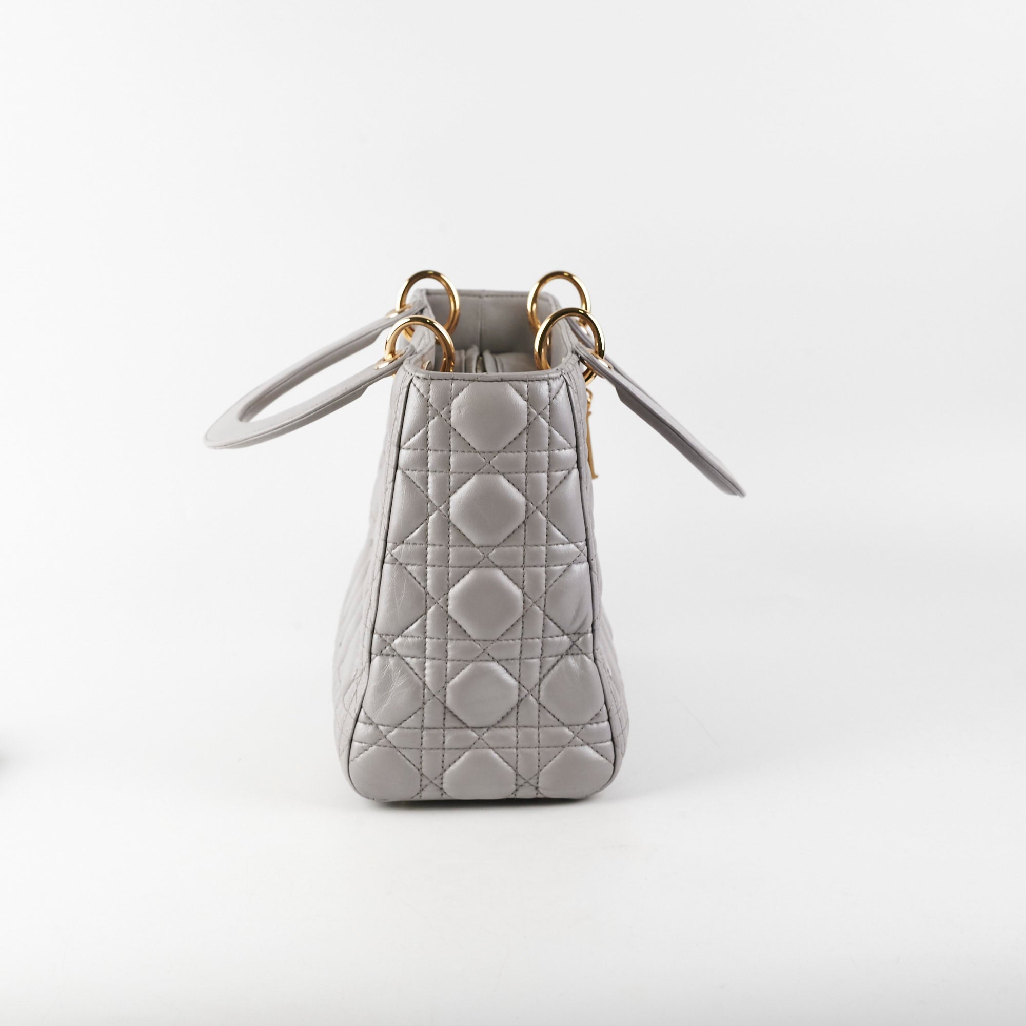 Christian Dior Medium Lady Dior Grey