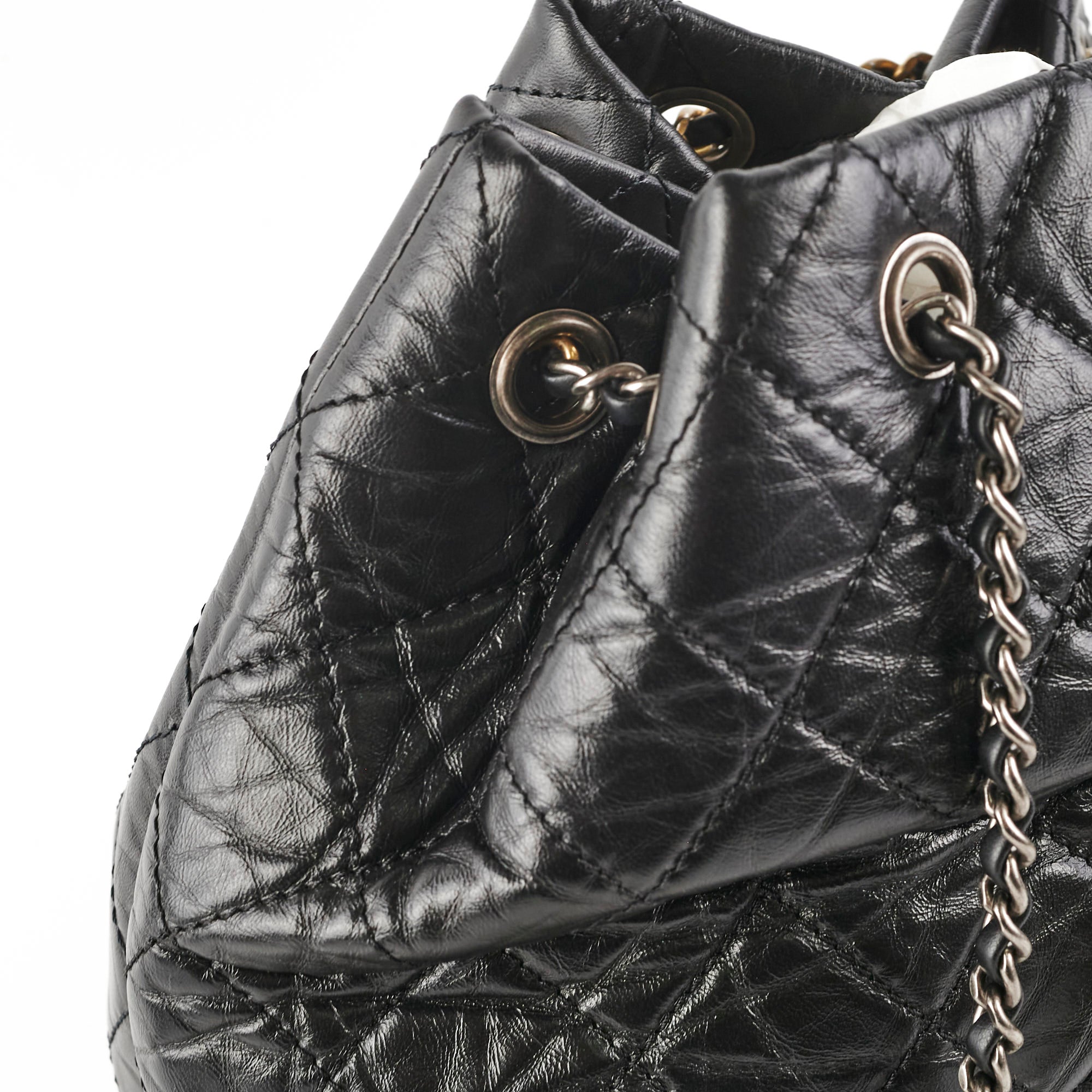 Chanel Gabrielle Small Black Backpack