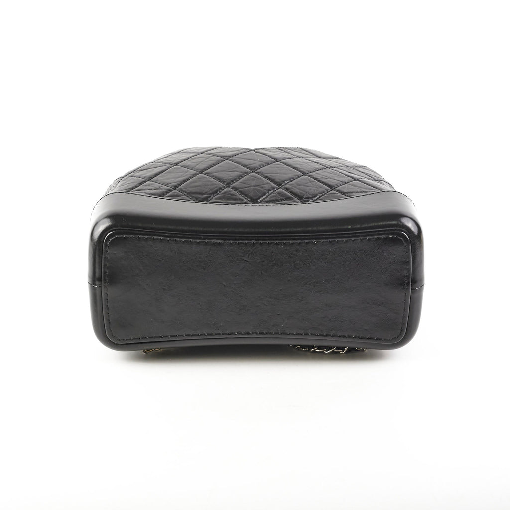 Chanel Gabrielle Small Black Backpack