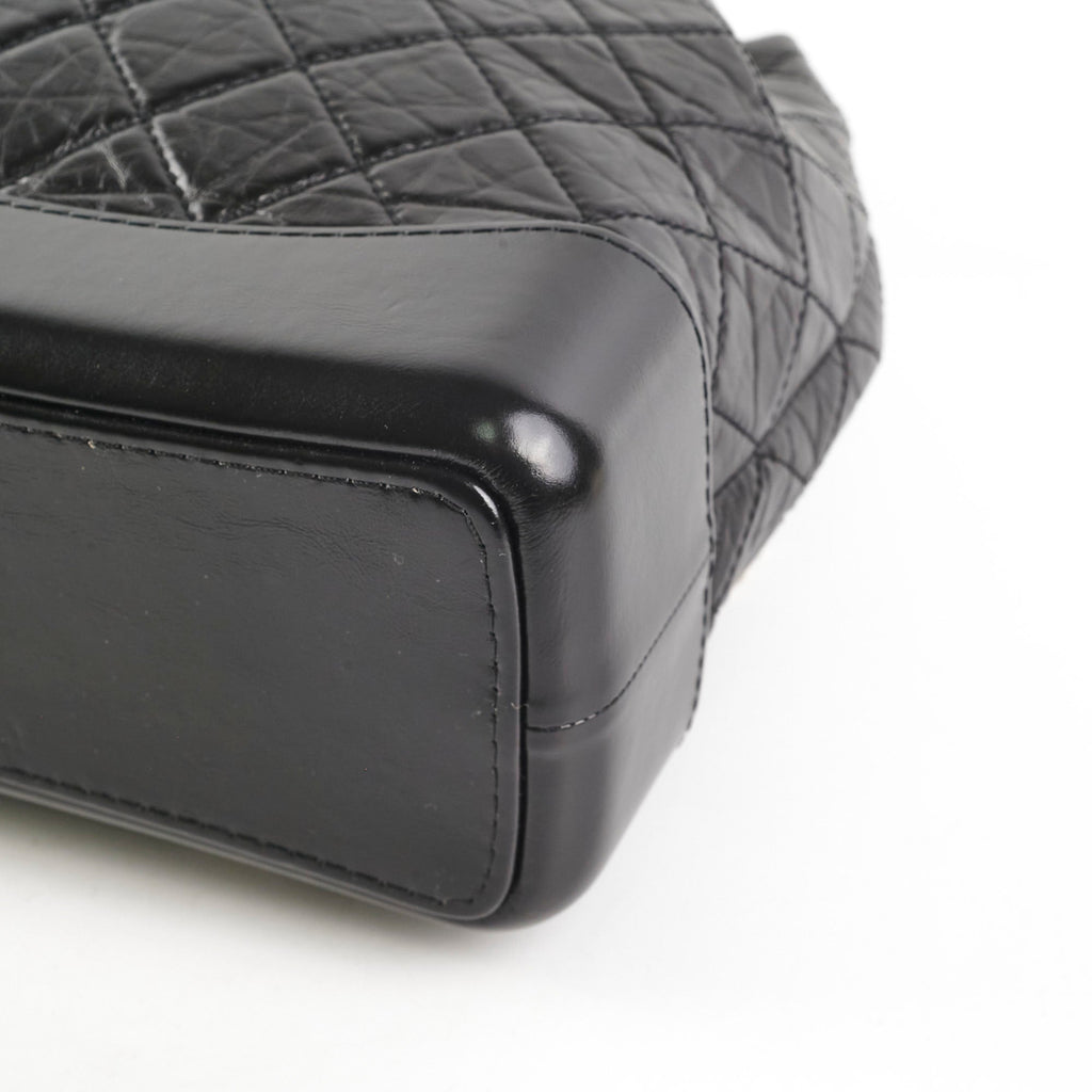 Chanel Gabrielle Small Black Backpack