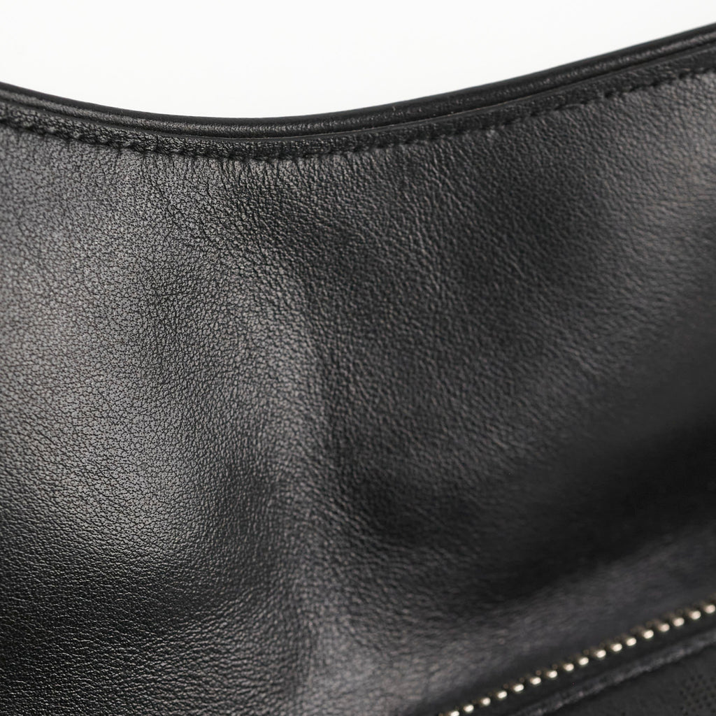Christian Dior Mens Oblique Leather Saddle Bag