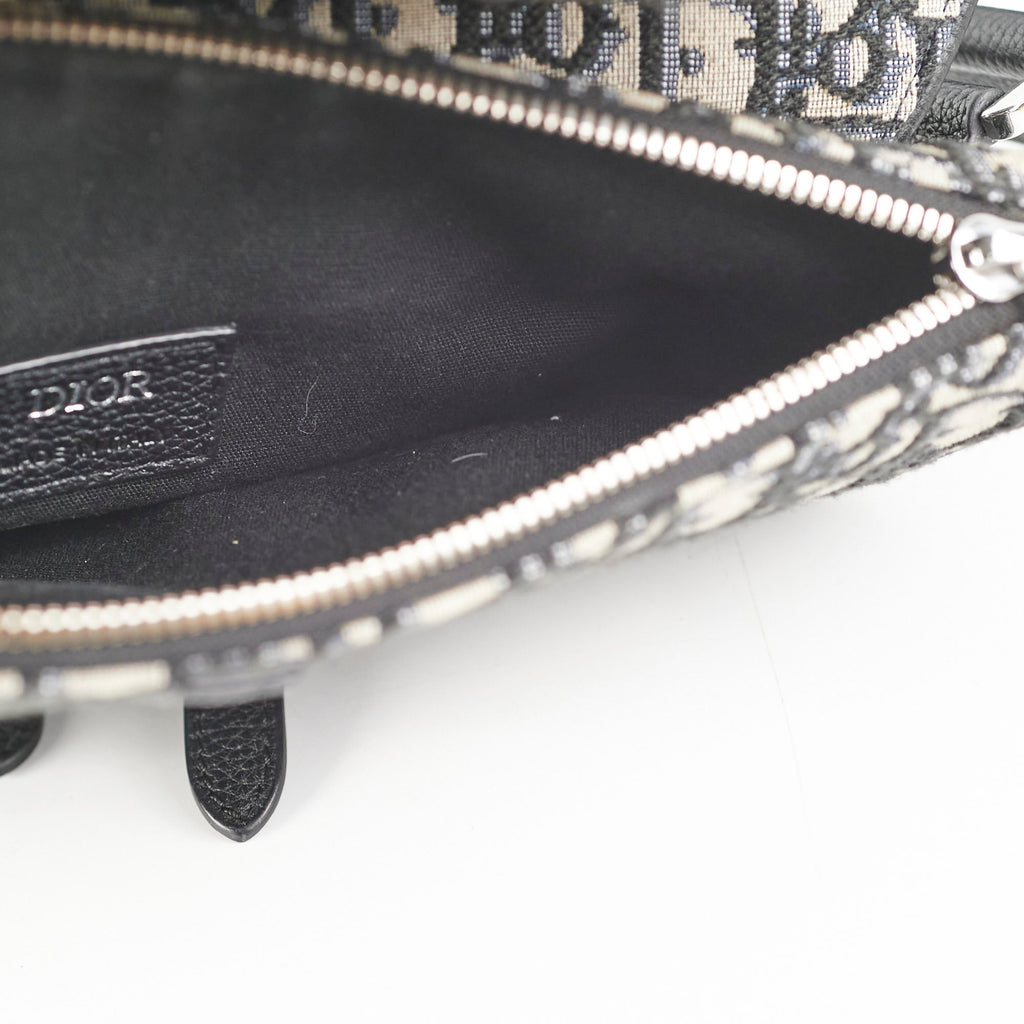 Christian Dior Men's Saddle Oblique Sling Bag