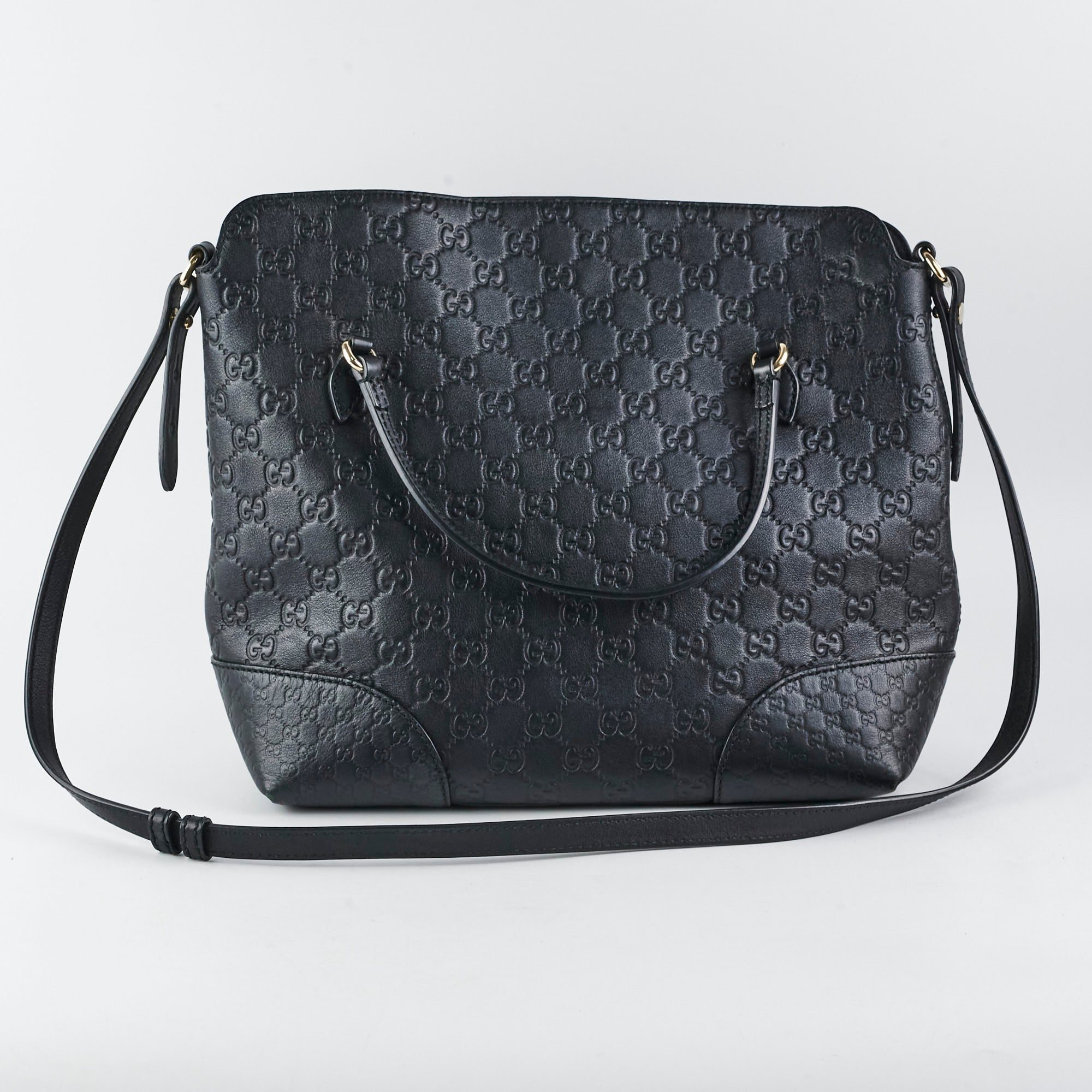 Gucci Black Monogram Tote