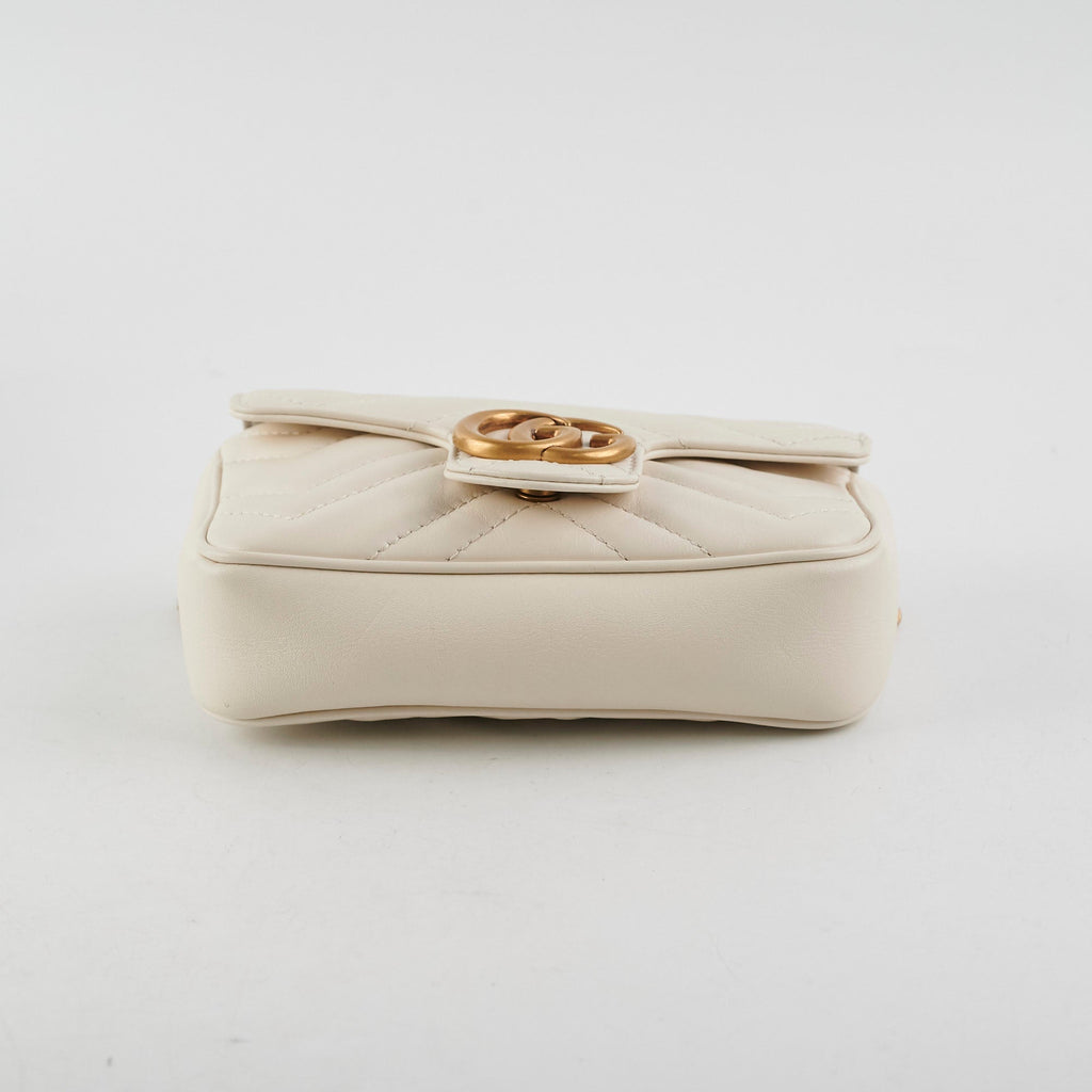 Gucci Super Mini Marmont Ivory