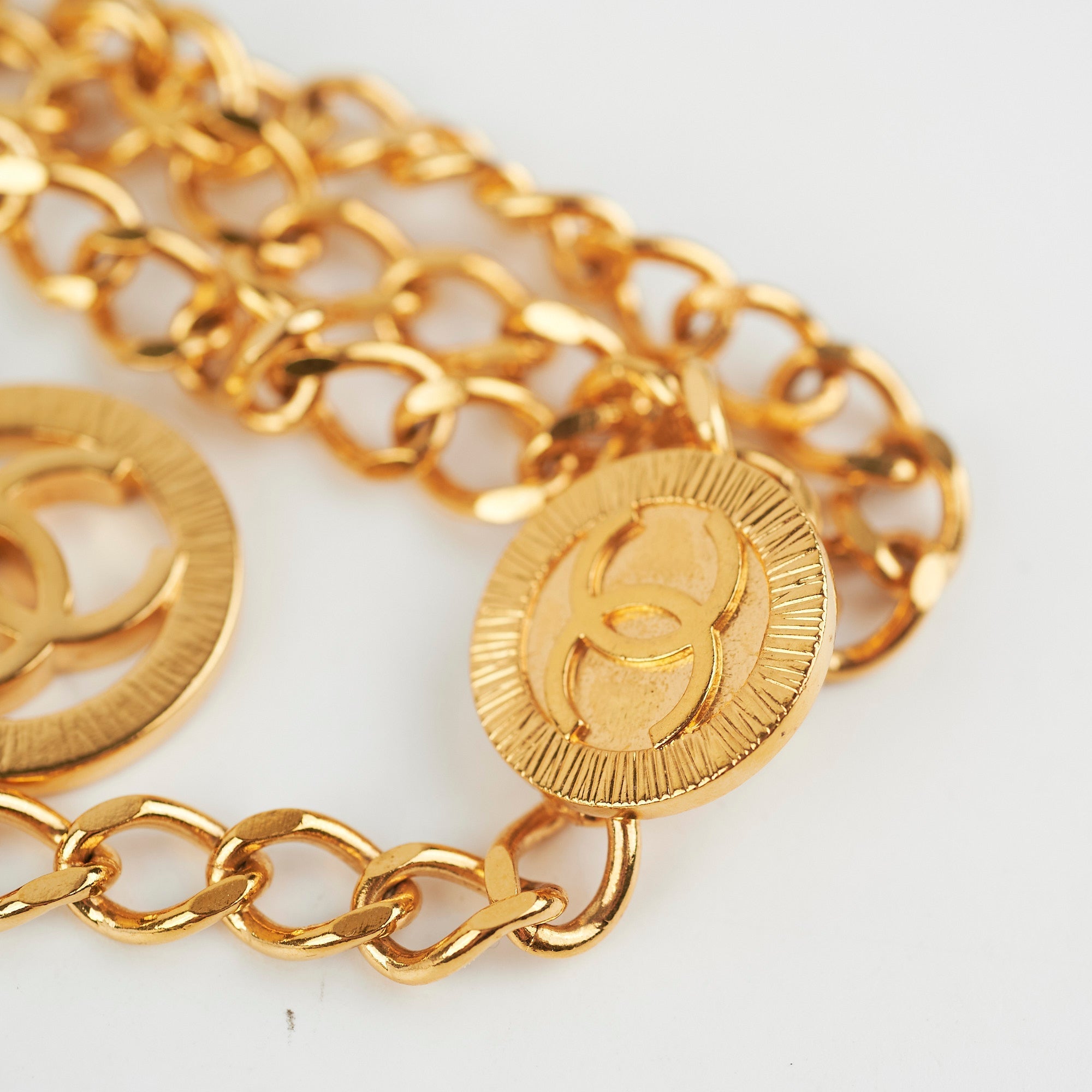 Chanel Vintage Gold Chain Belt