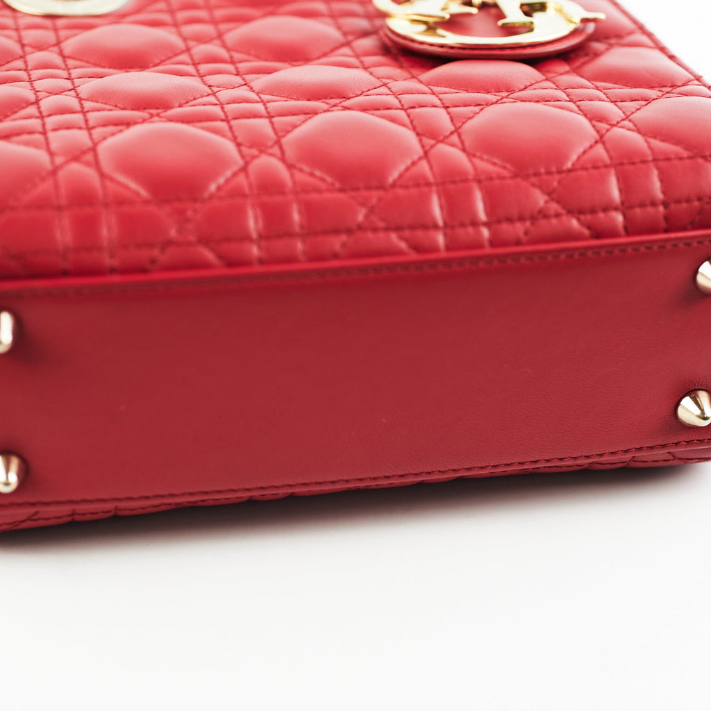 Dior Small Lady Dior Red