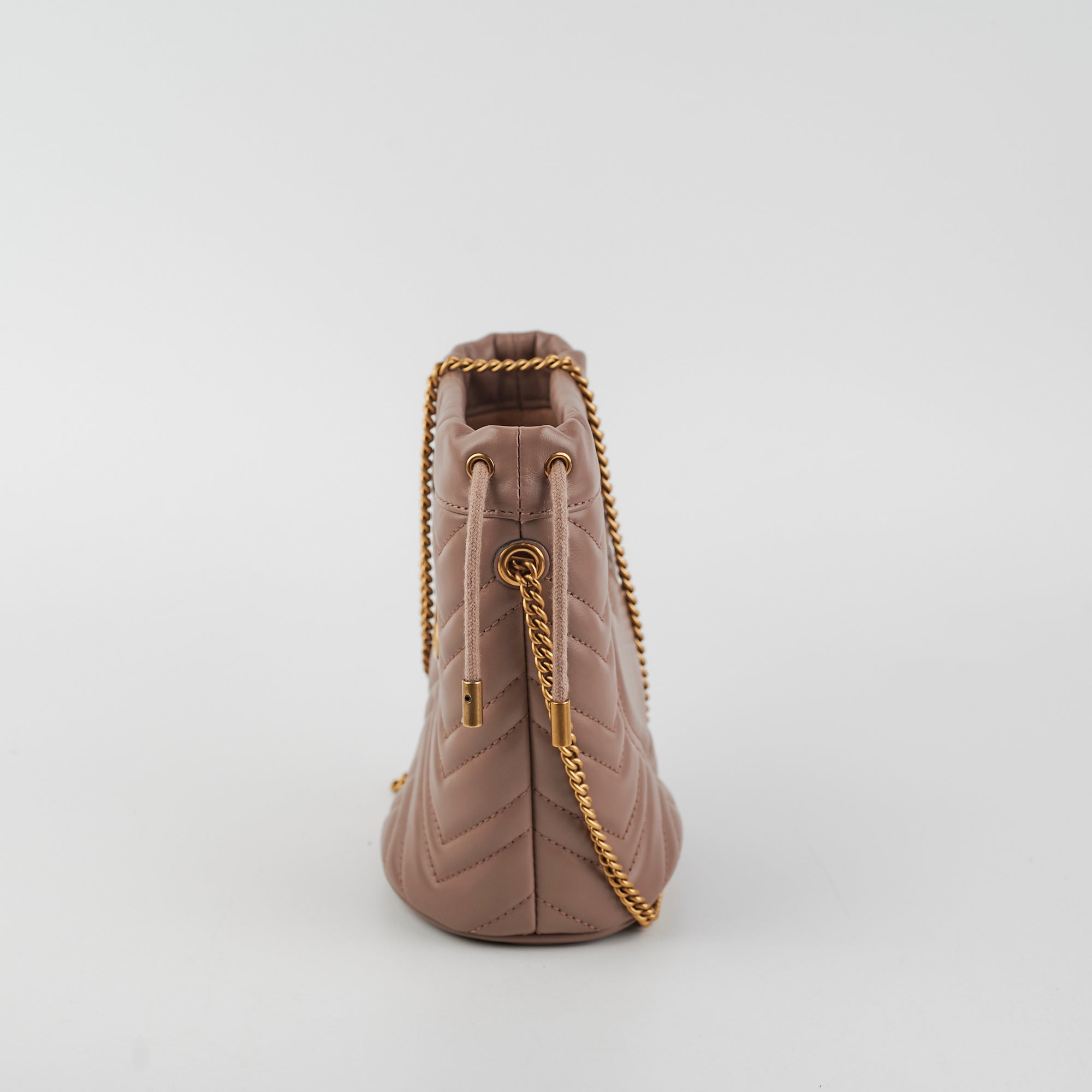 Gucci Bucket Marmont Bag Dusty Pink