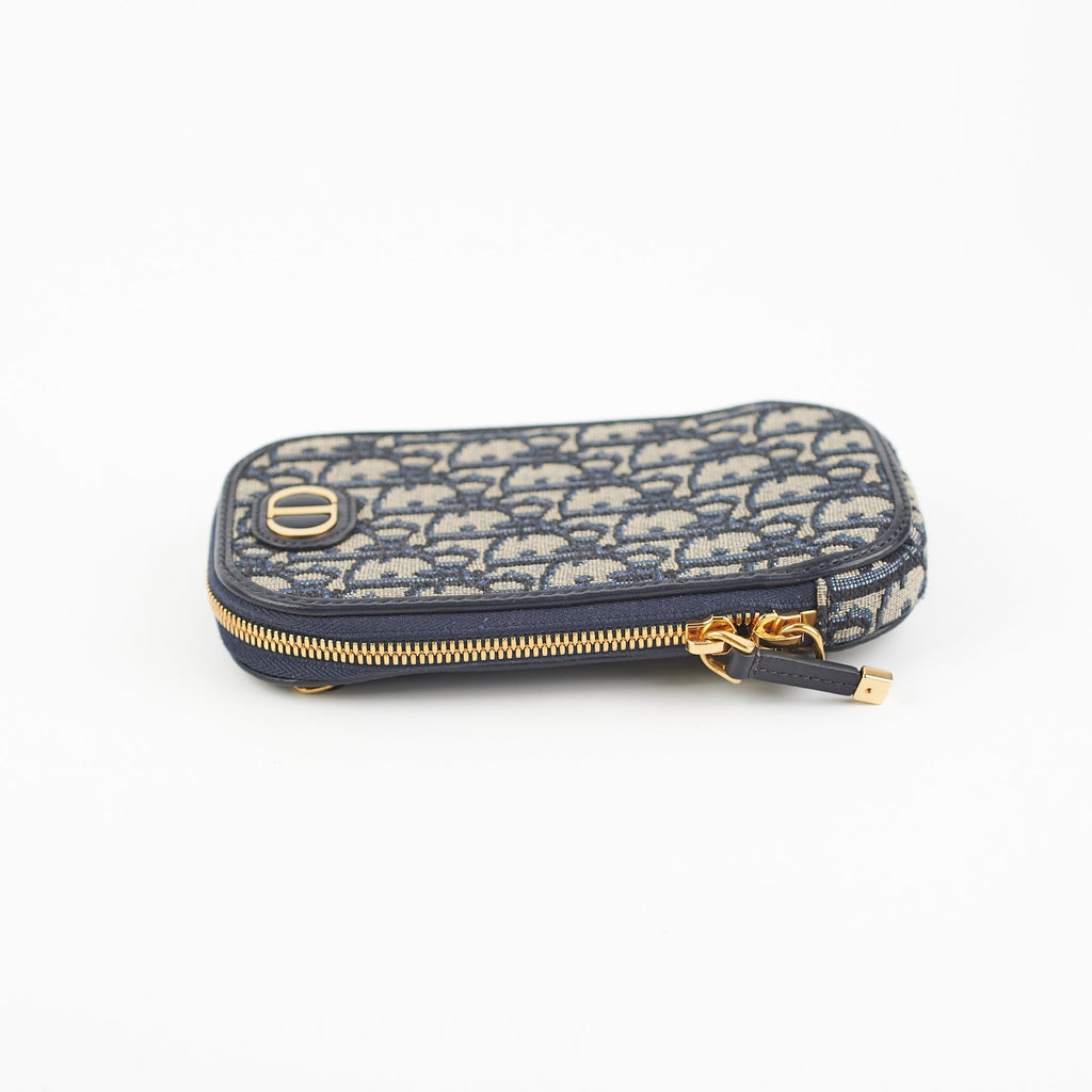 Dior Saddle Phone Holder Navy