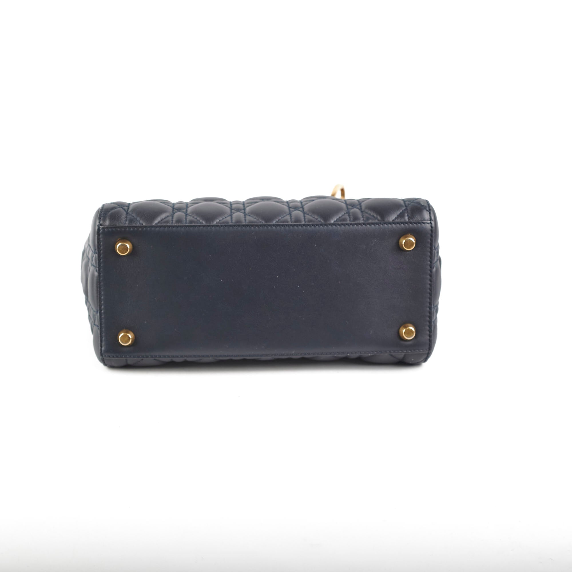 Dior Lady Dior Medium Calfskin Navy