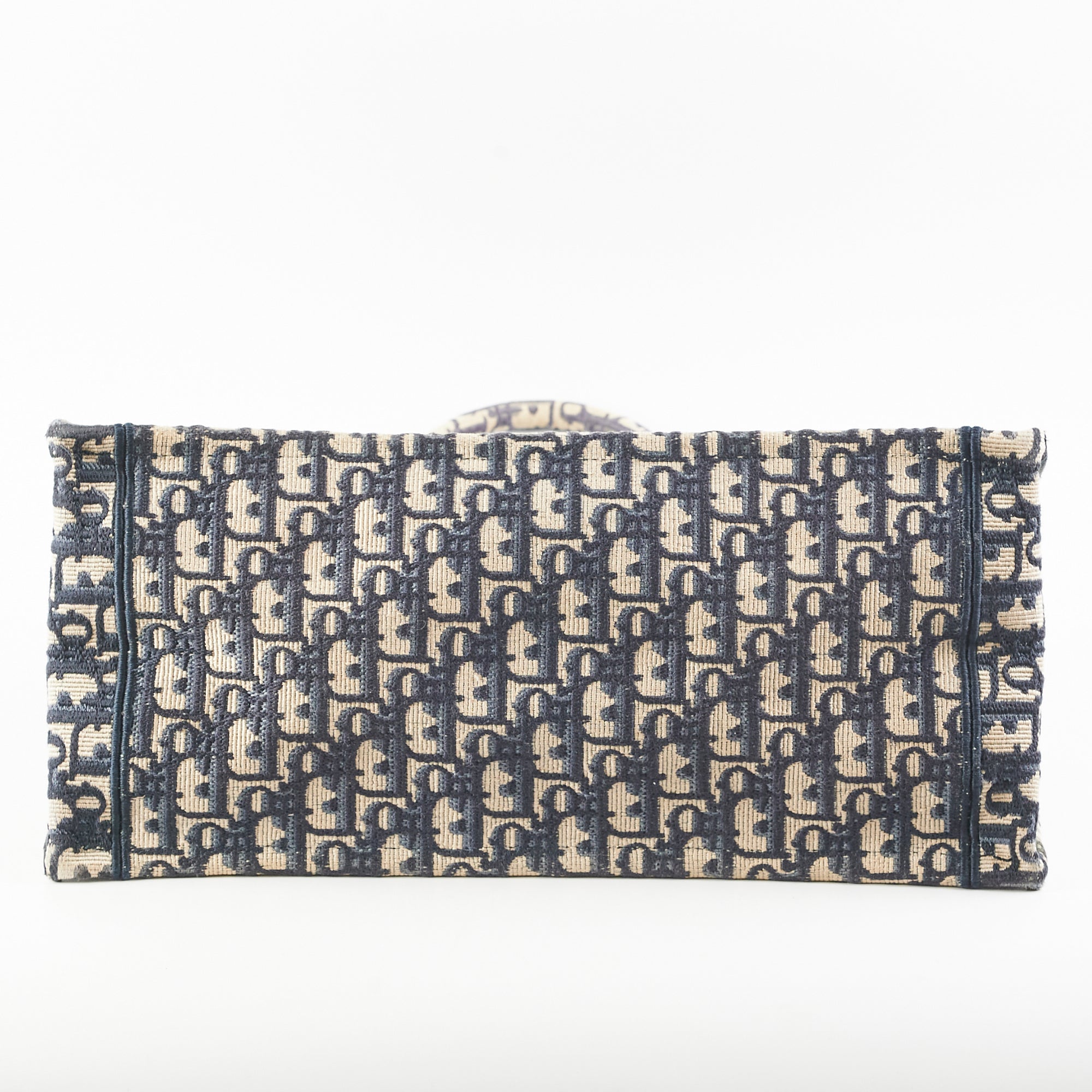 Dior Medium Book Tote Oblique Navy