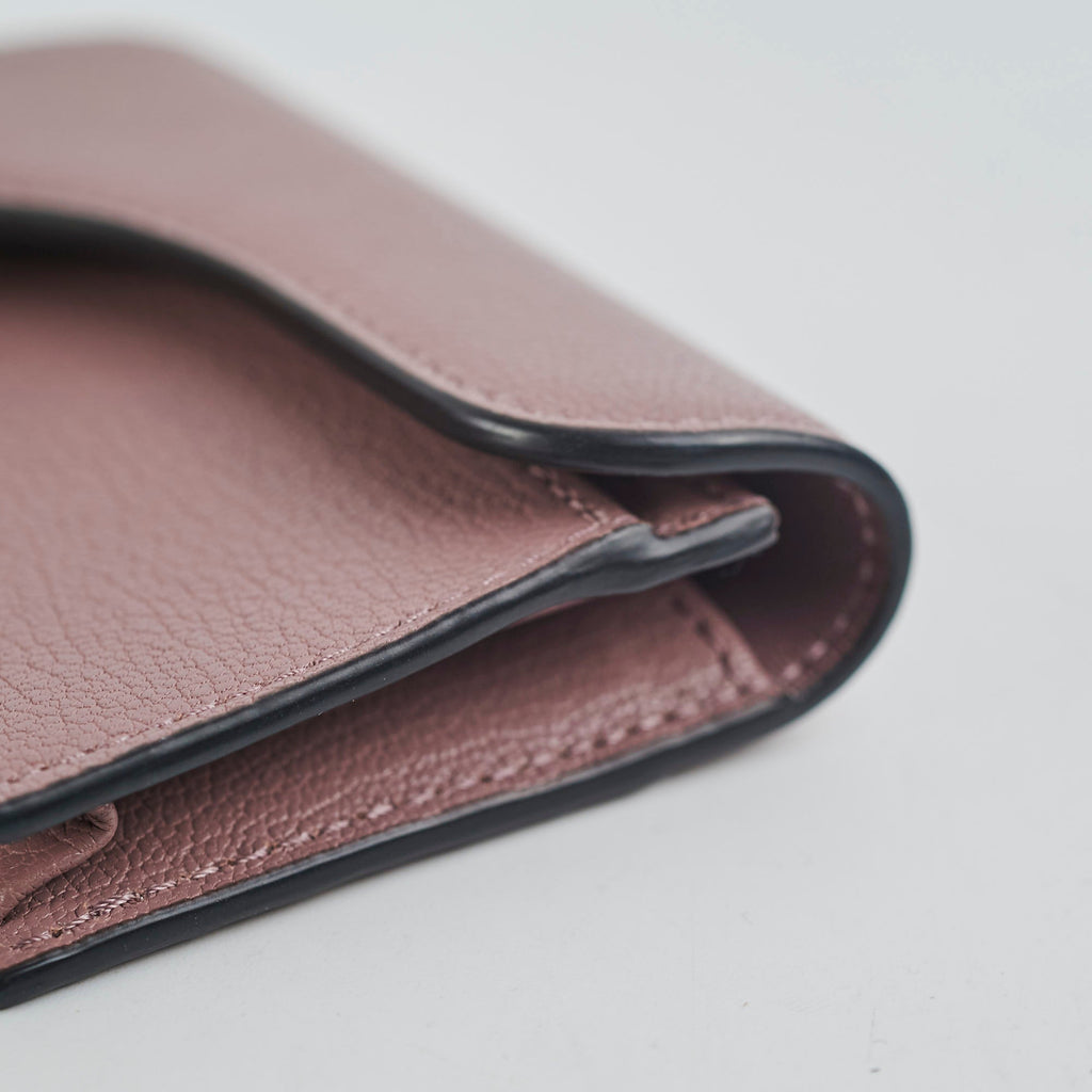 Christian Dior Saddle Bloom  Holder Pink