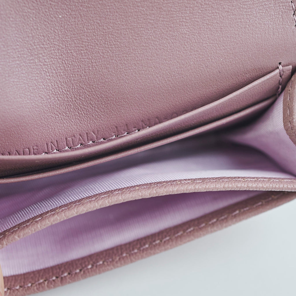 Christian Dior Saddle Bloom  Holder Pink