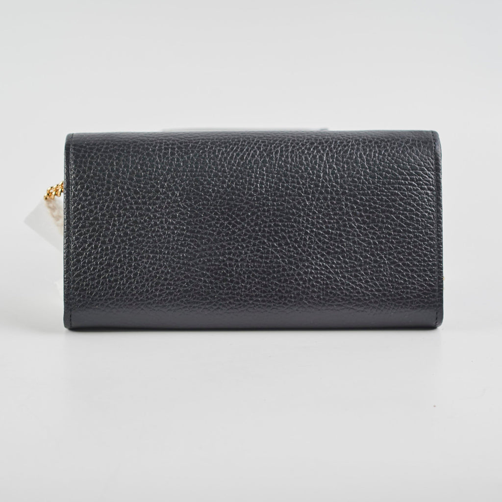Gucci Wallet On Chain Black