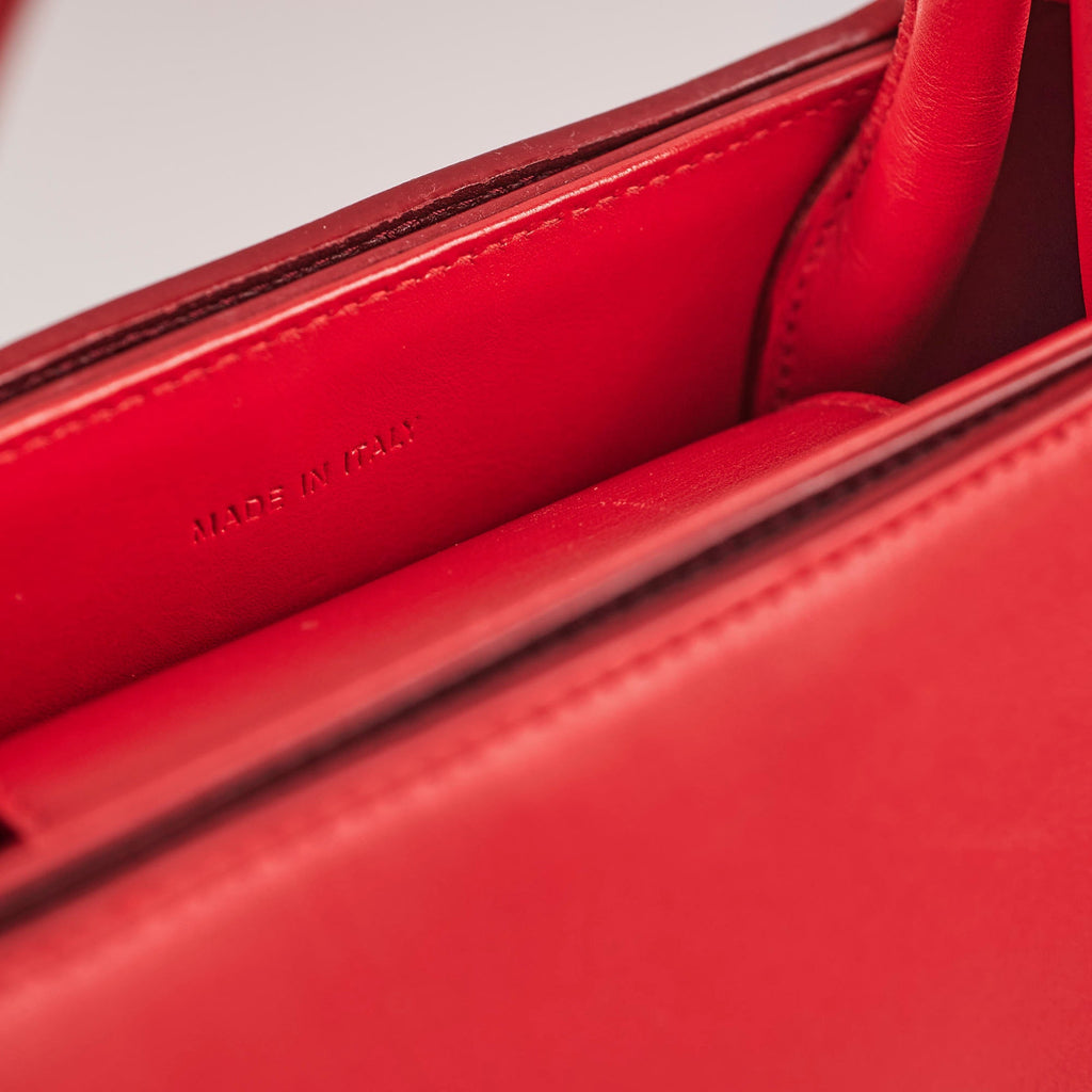 Dior Medium Diorever Tote Bag Red