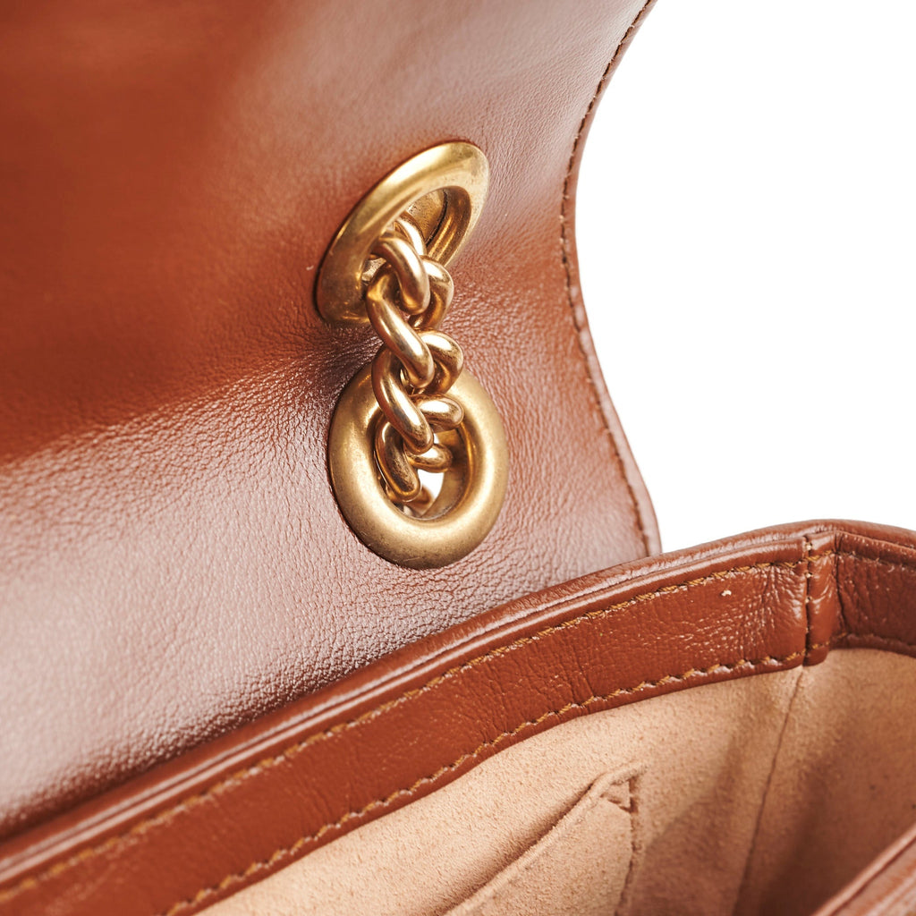 Gucci Marmont Mini Brown Shoulder Bag