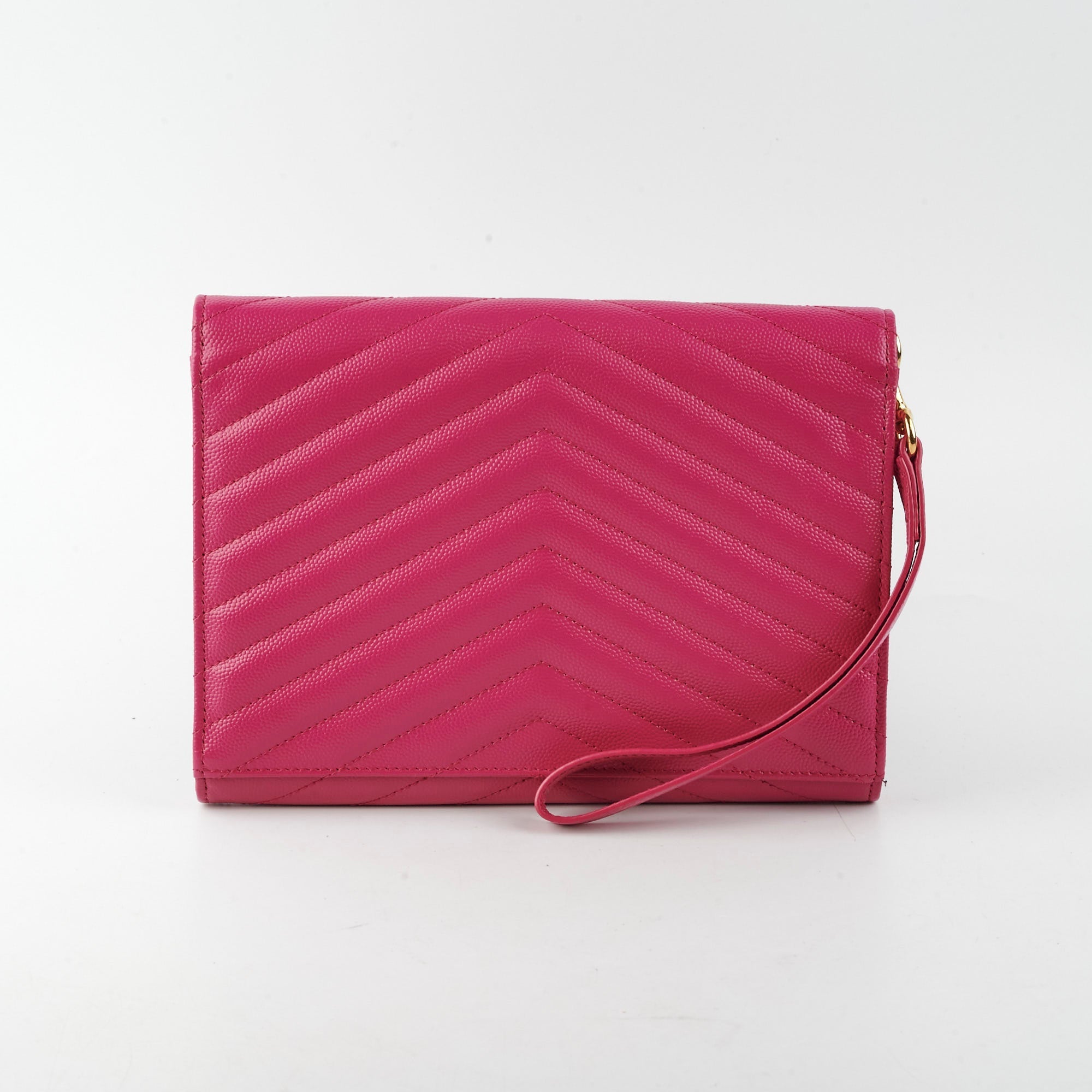Saint Laurent Pink Clutch