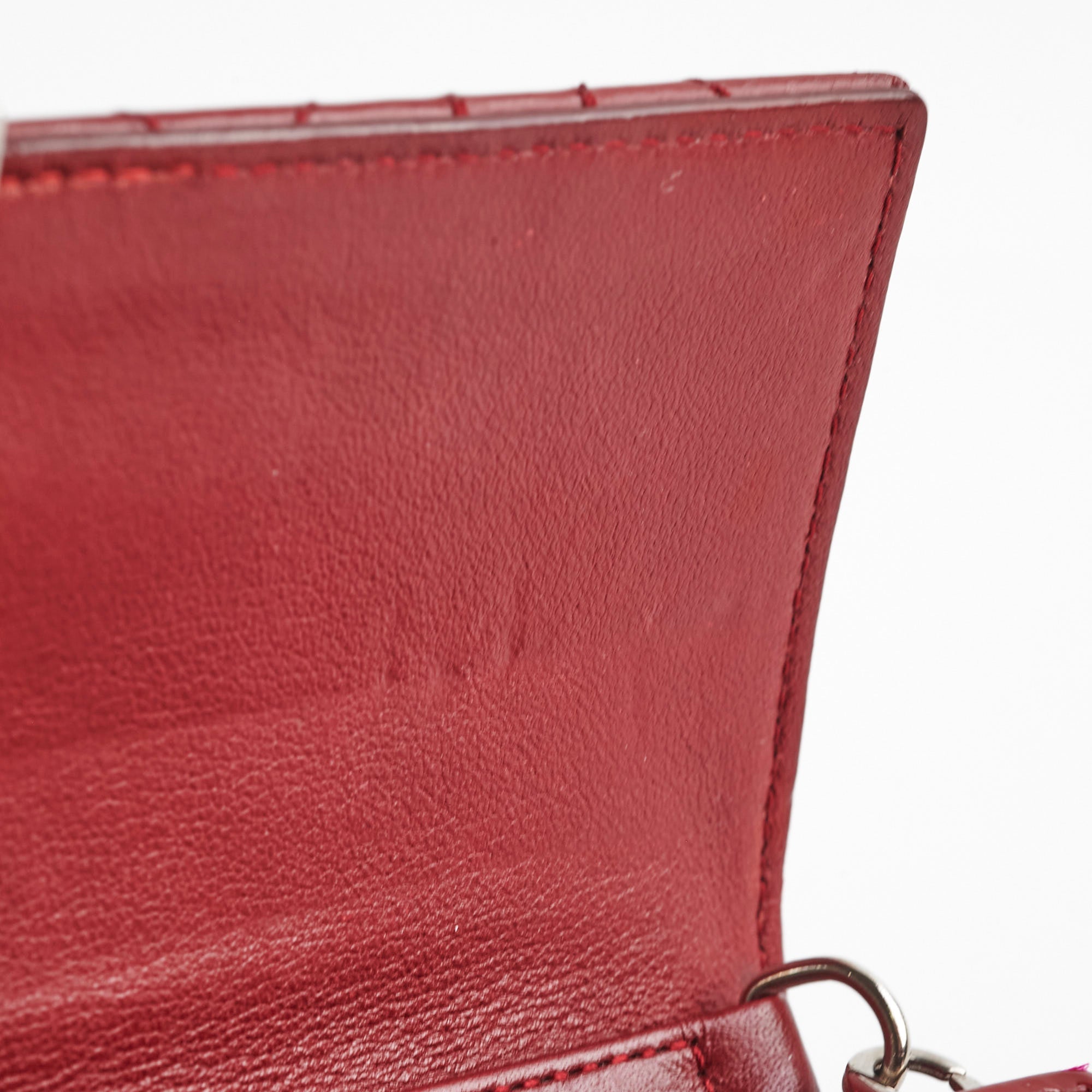 Christian Dior Red Patent Wallet