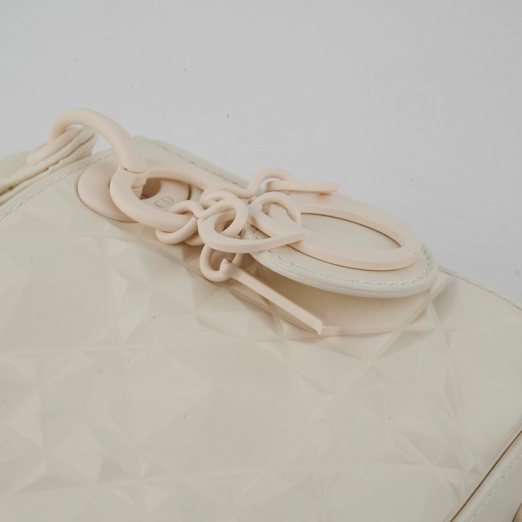 Christian Dior Micro Lady Dior White