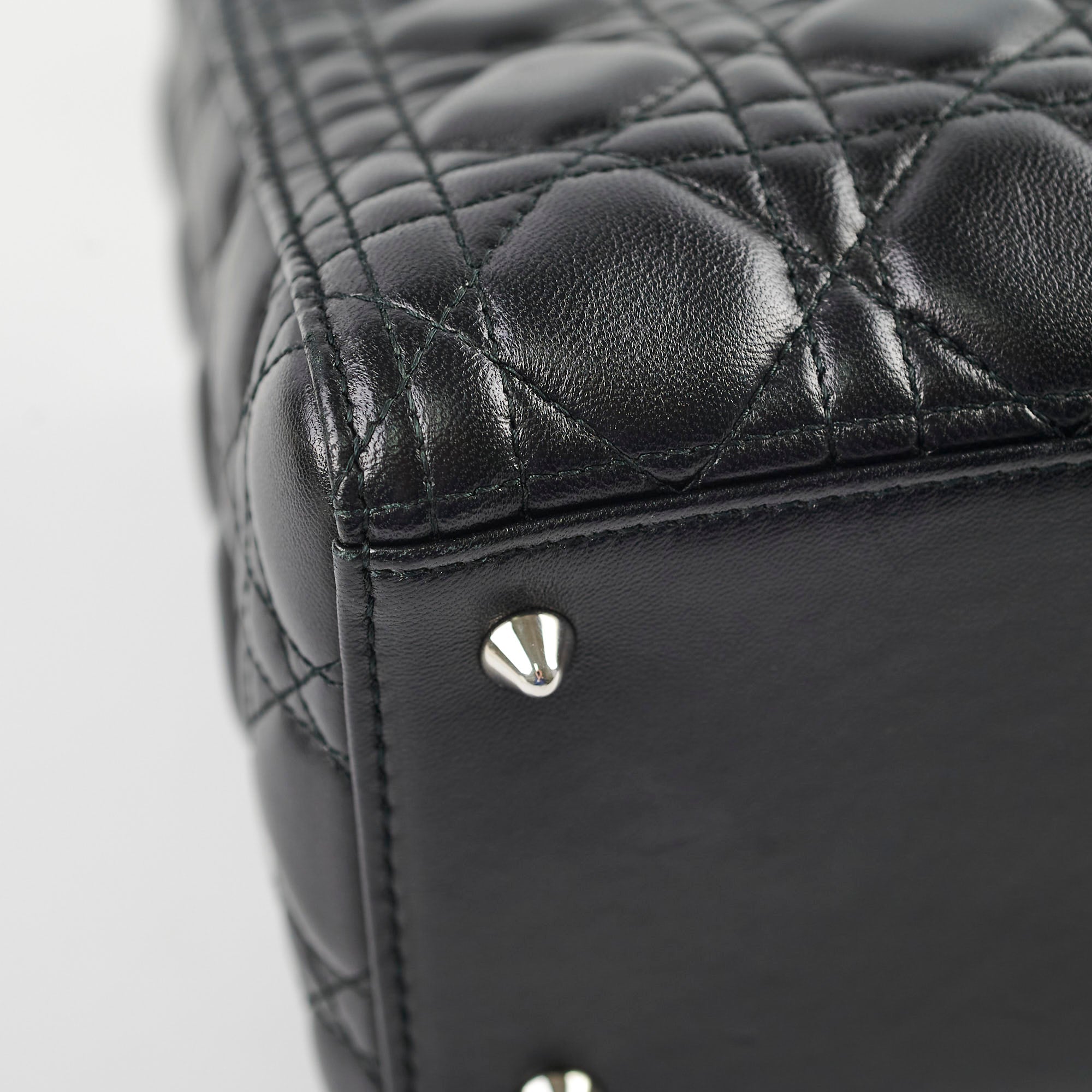 Christian Dior Lady Dior lambskin Black