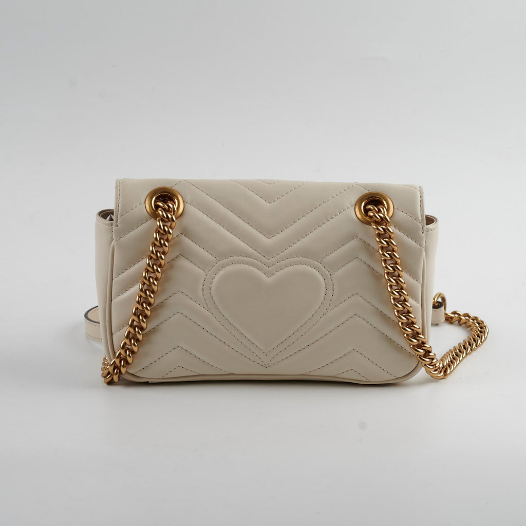 Gucci GG Marmont Matelass� Mini Cream