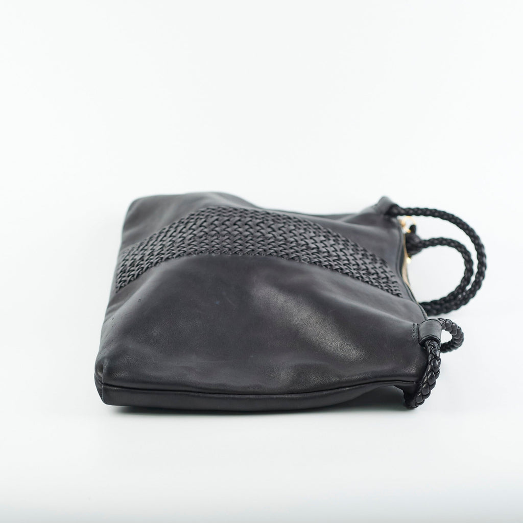 Gucci Black Leather Tote