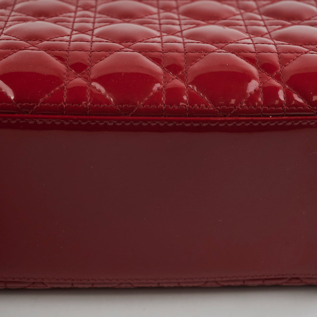 Deal of The Week - Christian Dior Lady Dior Medium Red Patent