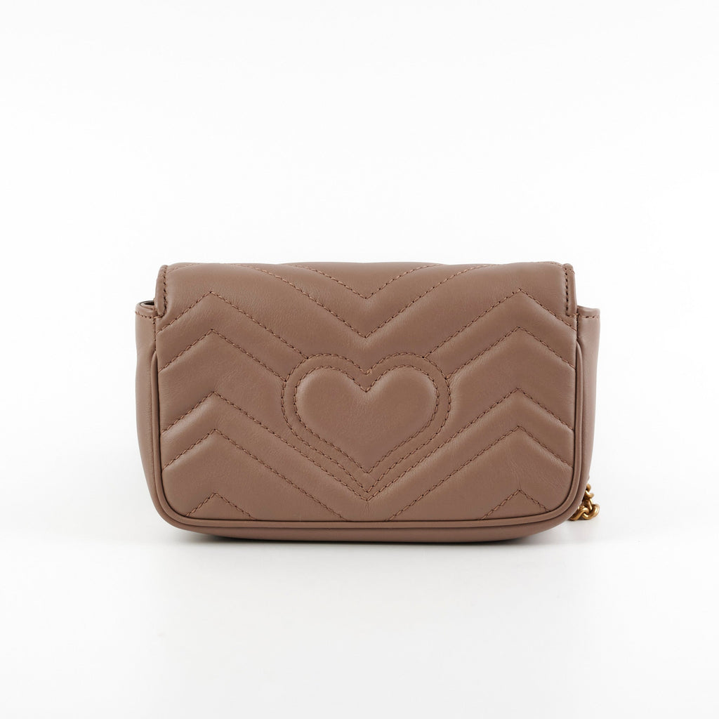 Gucci Super Marmont Pink Crossbody Bag