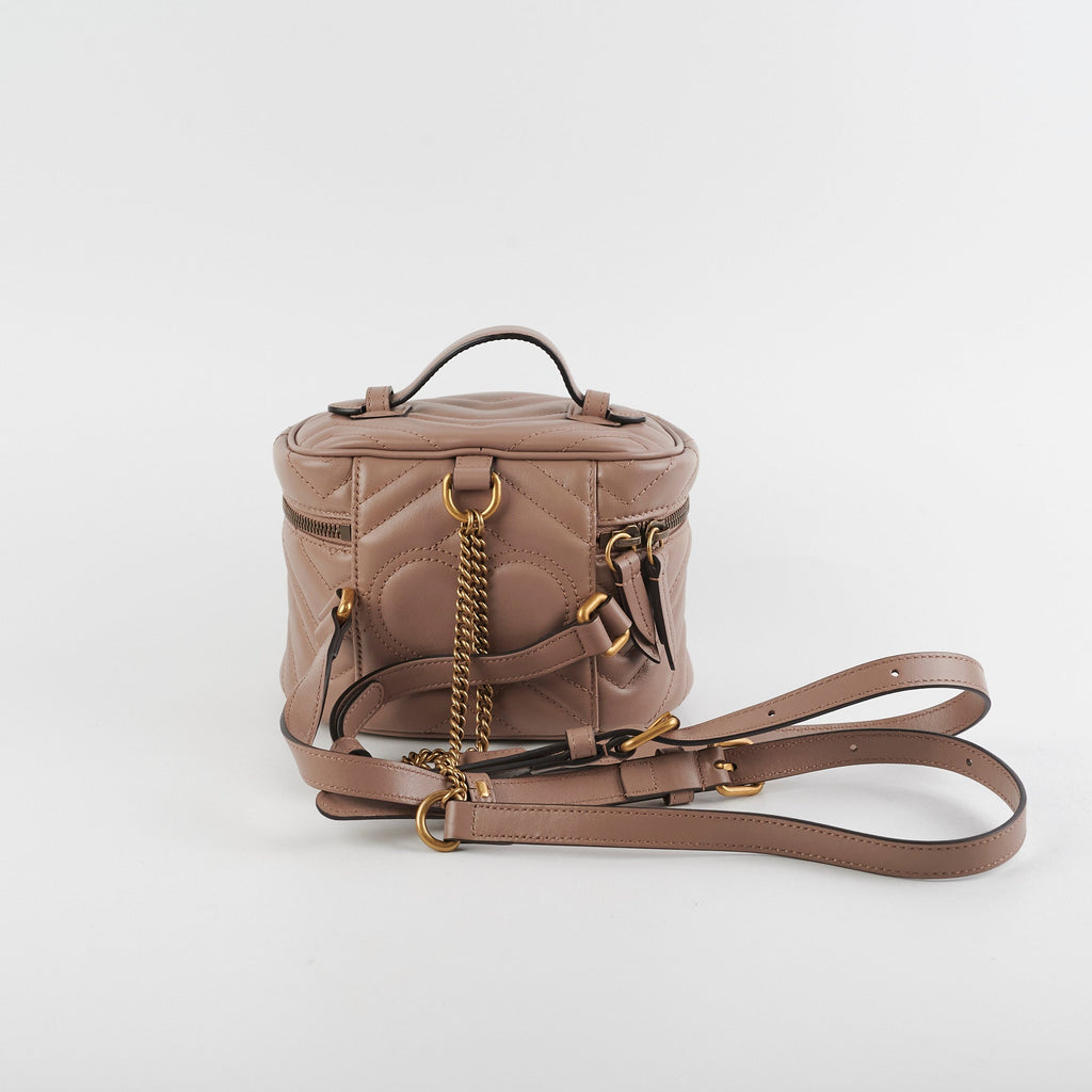 Gucci Small Vanity Backpack Beige Backpack