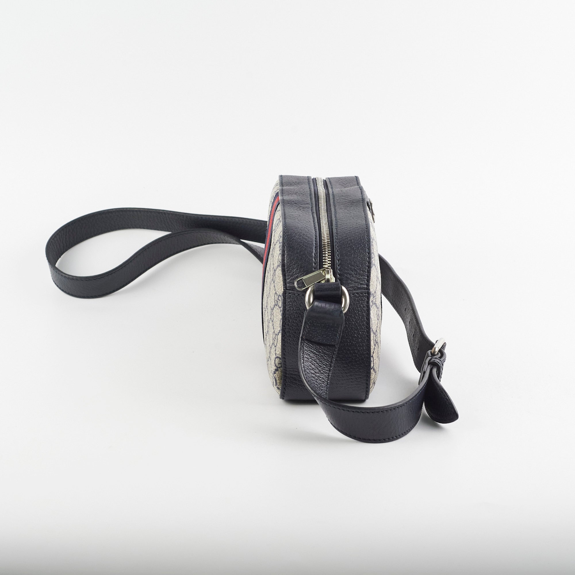Gucci Monogram Navy Crossbody