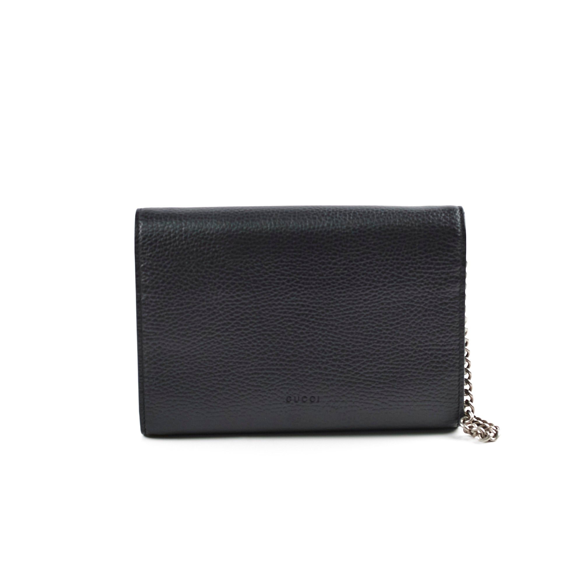 Gucci Dionysus Wallet On Chain WOC Black