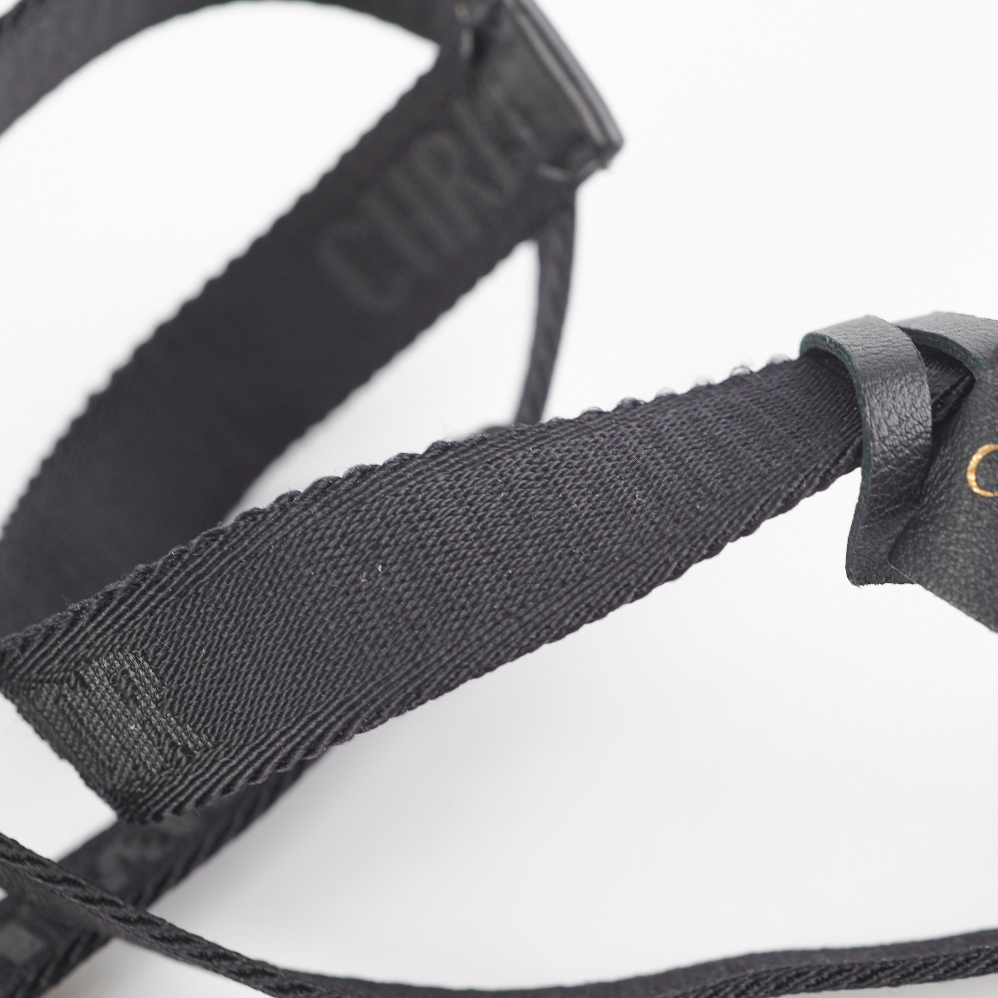 Dior Canvas Women Belt Black
