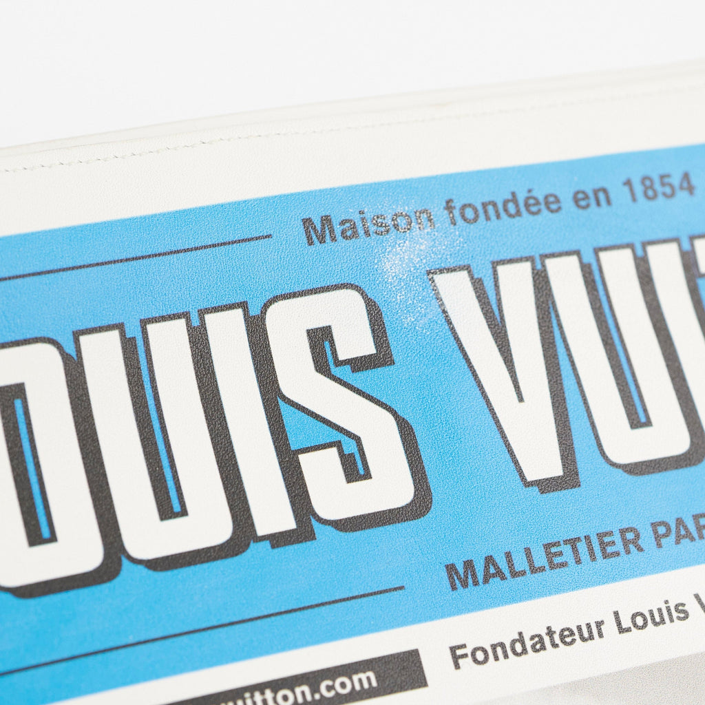 Louis Vuitton X Virgil Abloh AW21 Newspaper Clutch