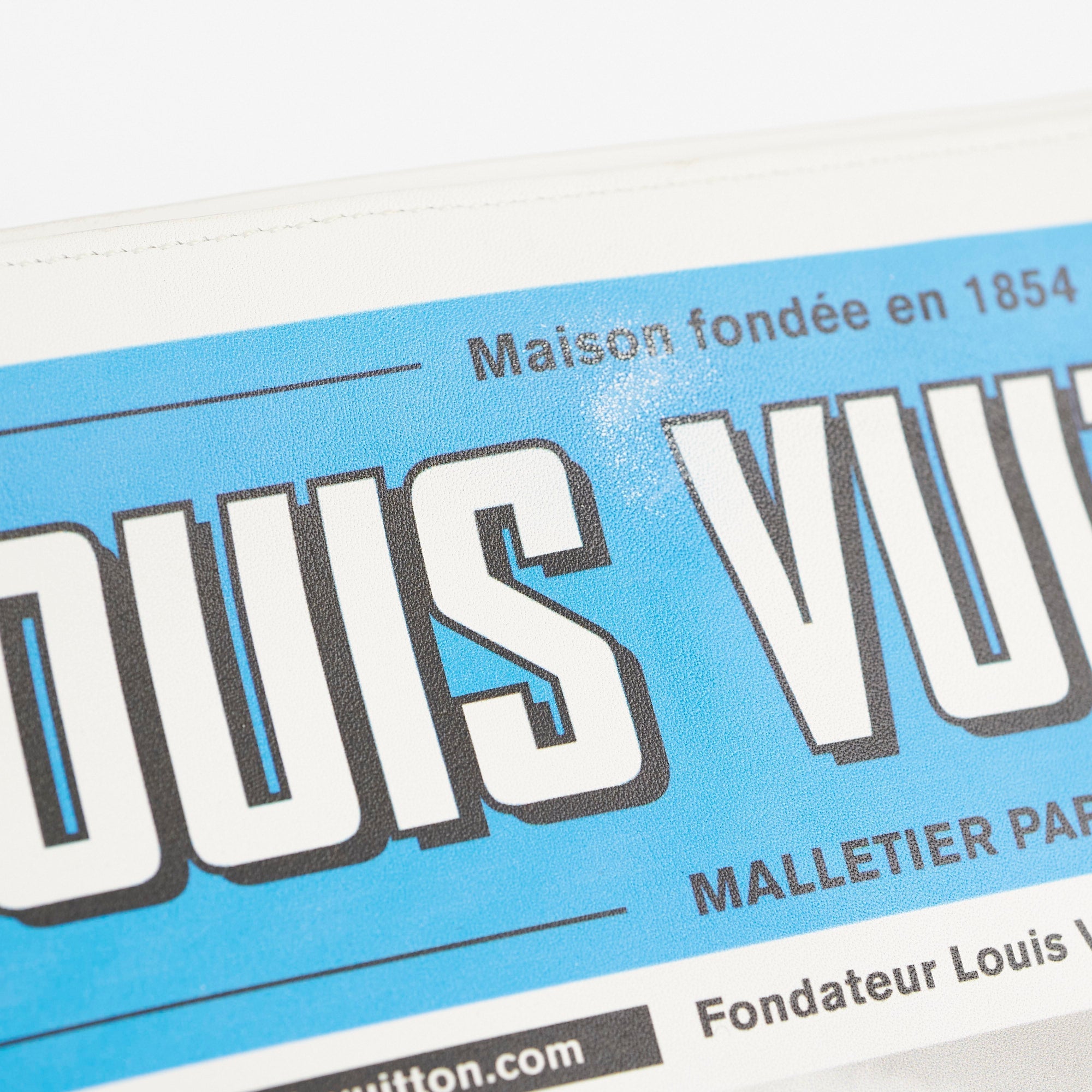 Louis Vuitton X Virgil Abloh AW21 Newspaper Clutch