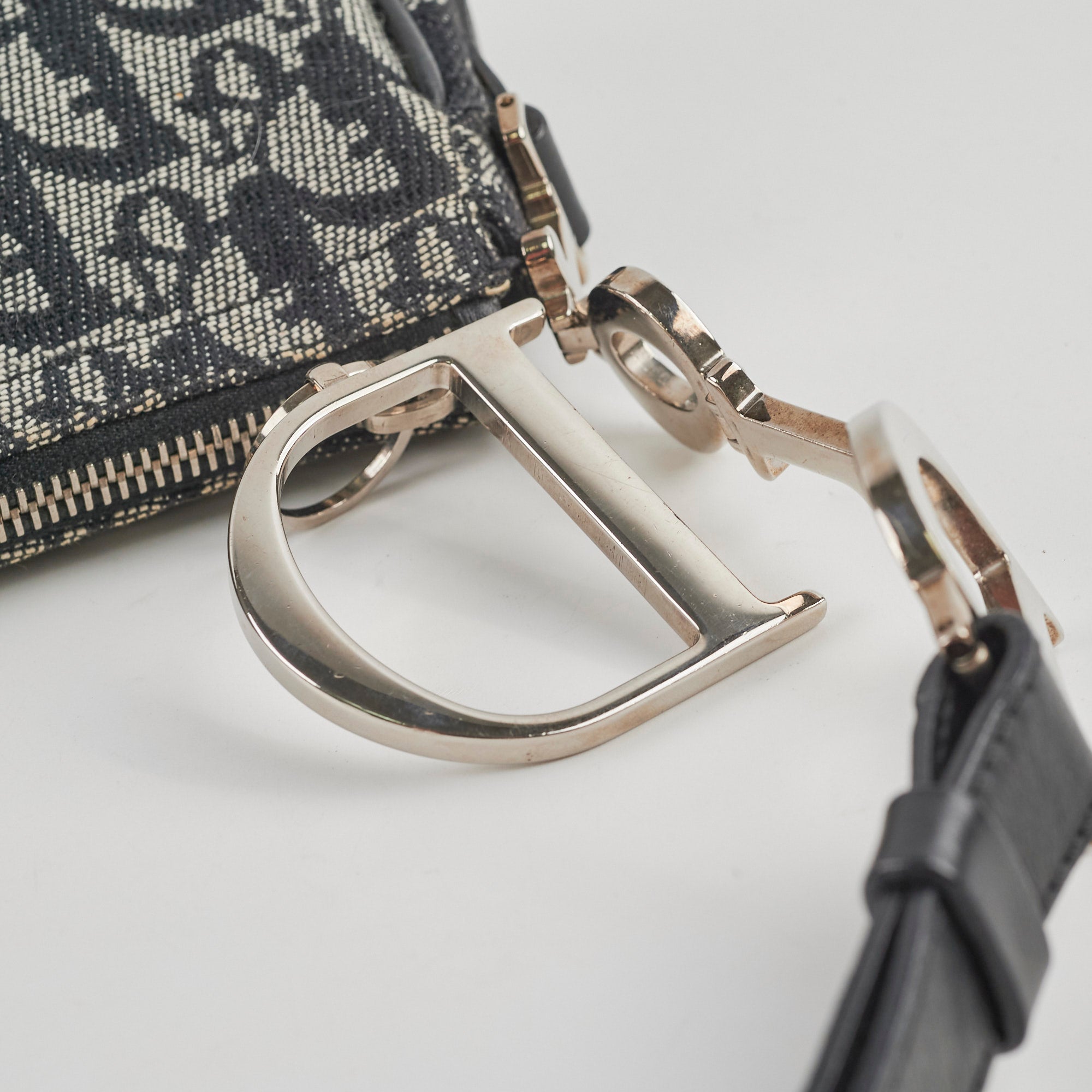 Dior Oblique Zip Shoulder Bag